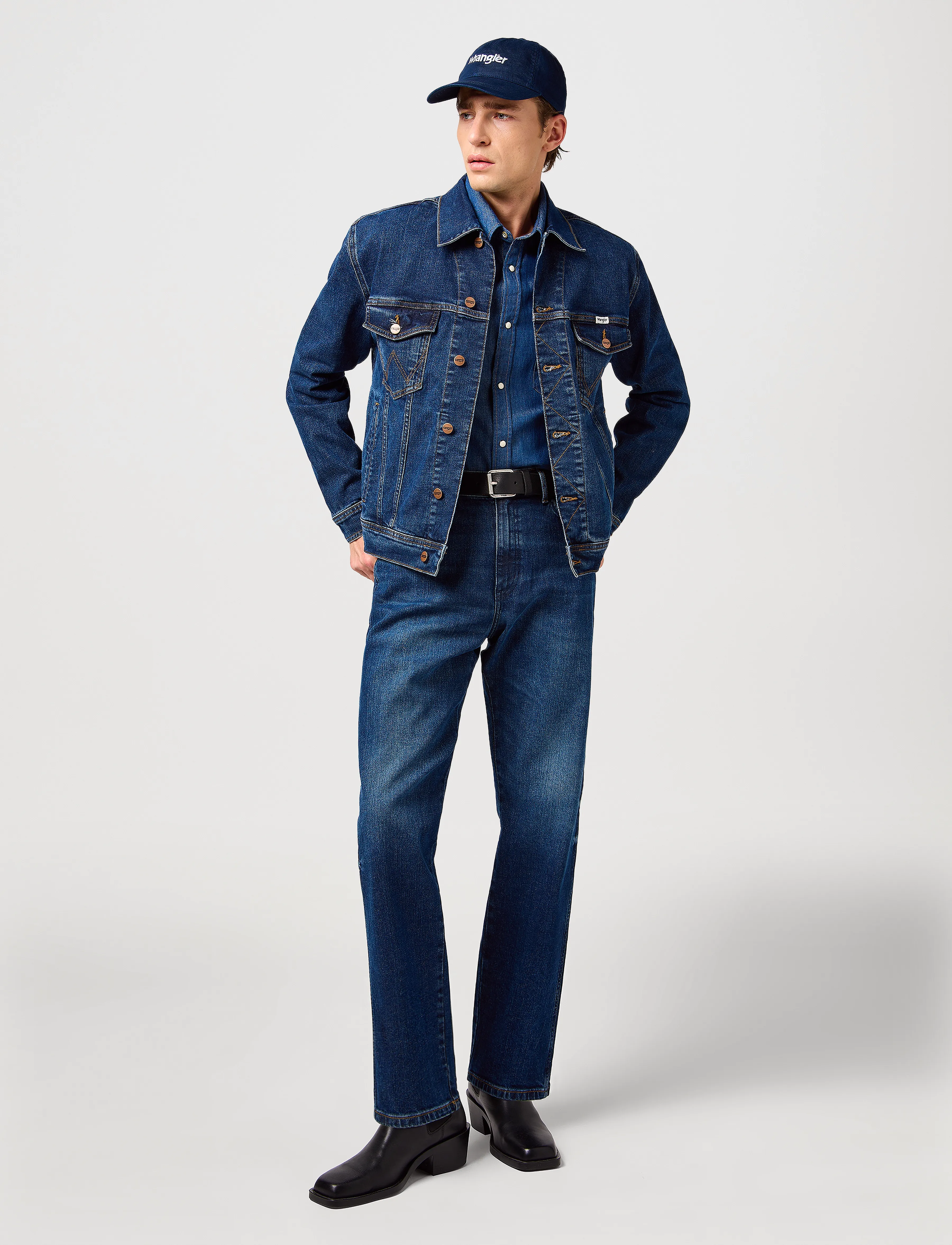 Wrangler - Frontier - trousers & jeans - meadow haze - 4