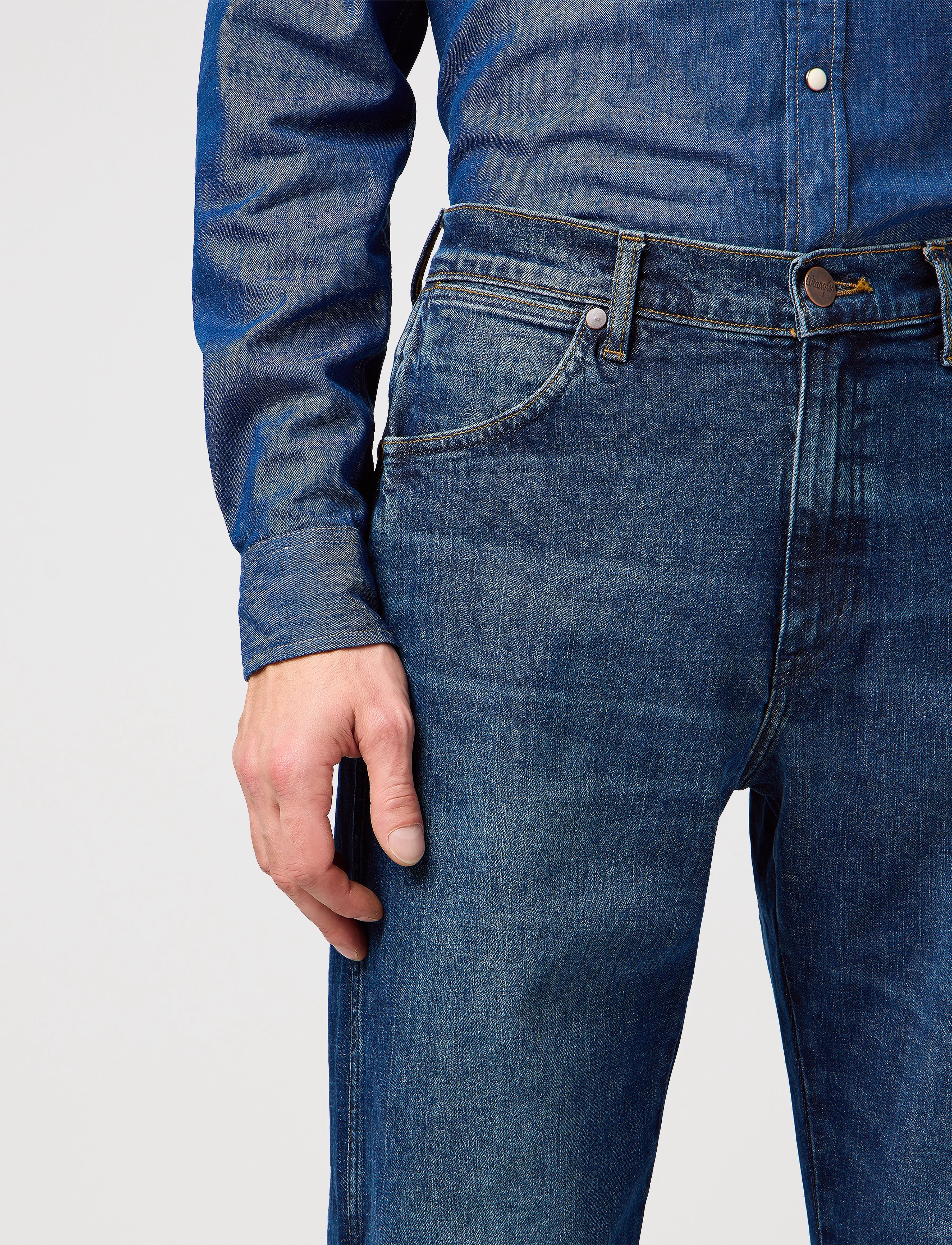 Wrangler - Frontier - trousers & jeans - meadow haze - 5
