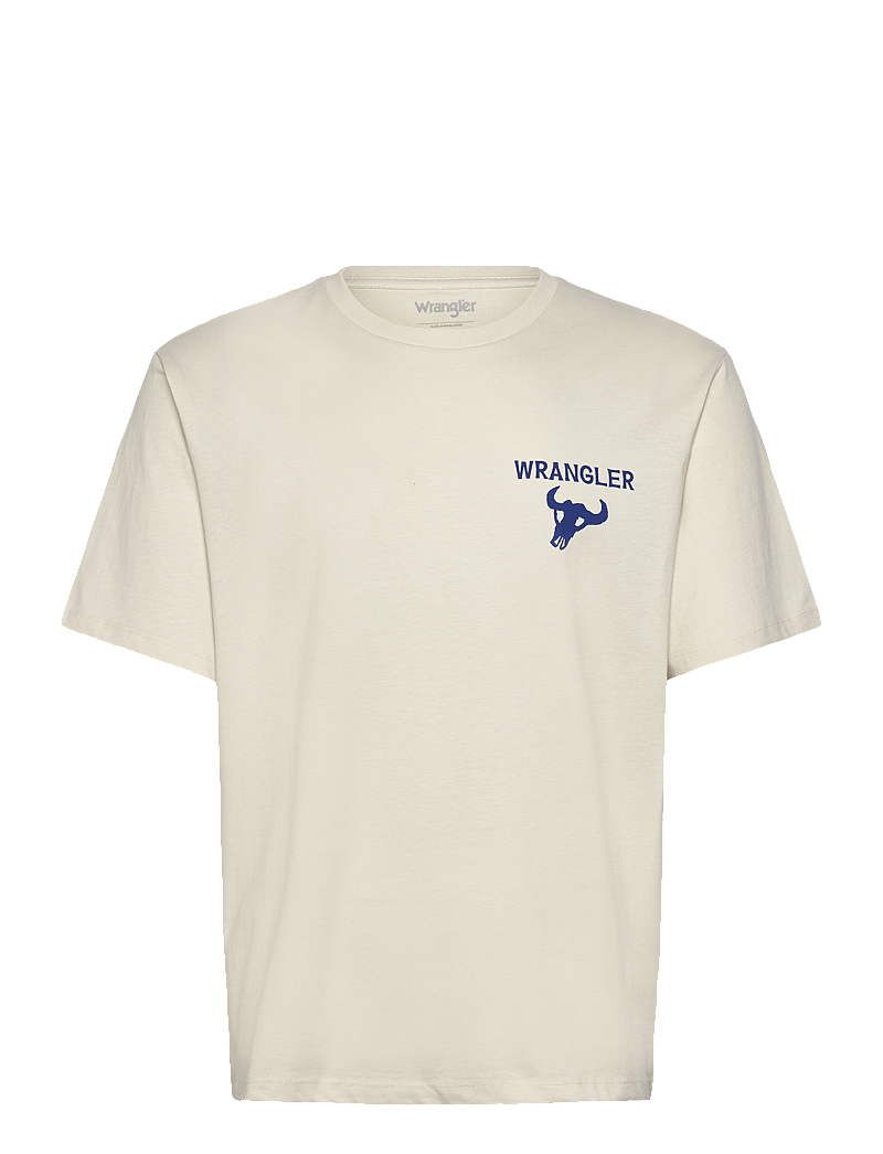 Wrangler - GRAPHIC TEE - kurzärmelig - vintage white - 1
