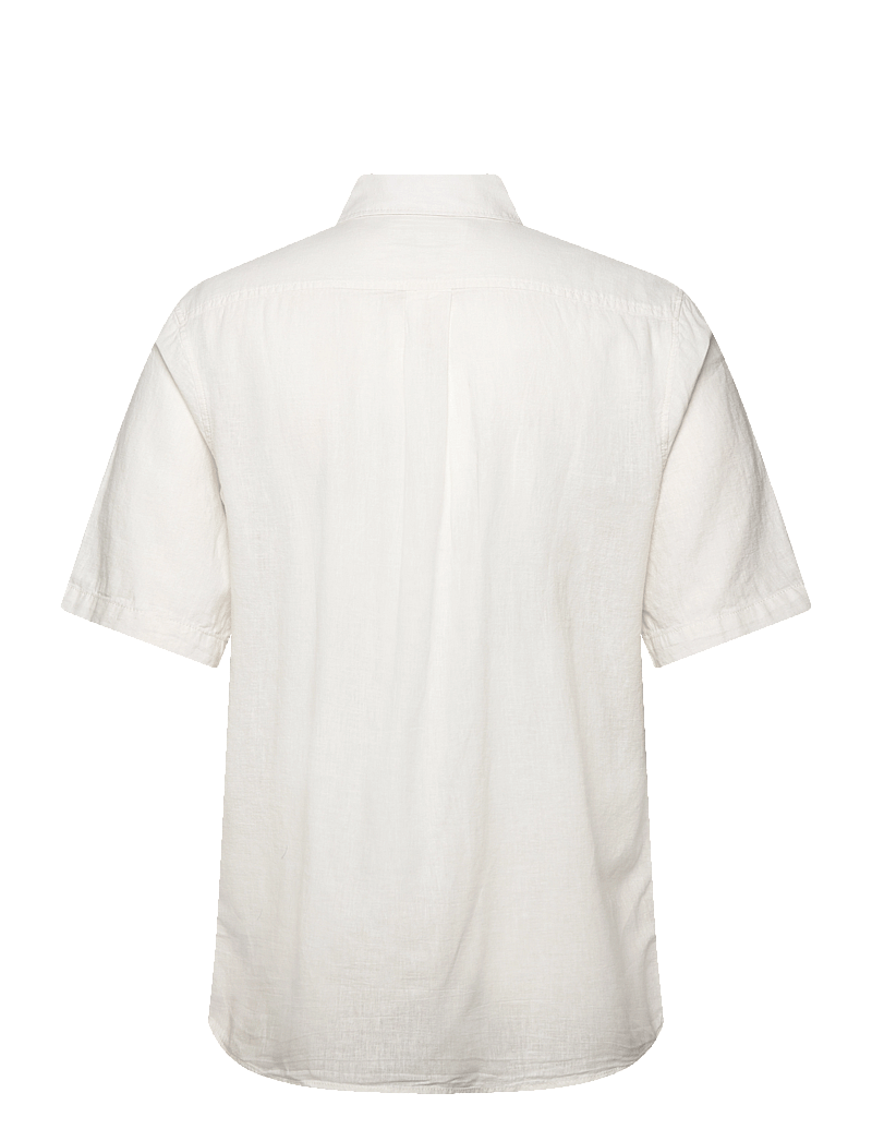 Wrangler - SS 1 PKT SHIRT - leinenhemden - white - 2