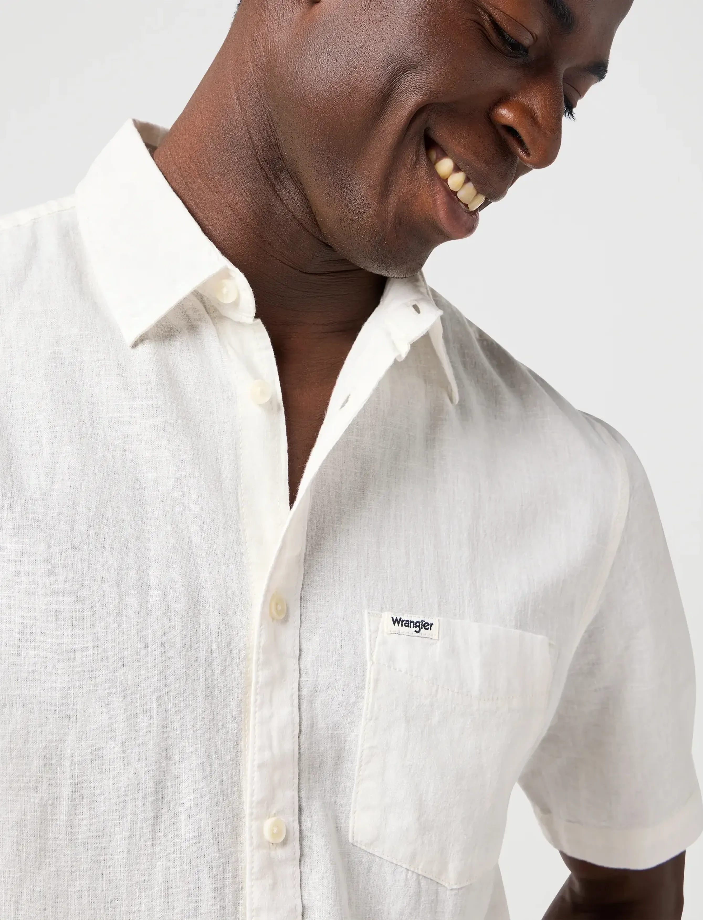 WRANGLER Ss 1 Pkt Shirt kortärmade skjortor herr – bild 5