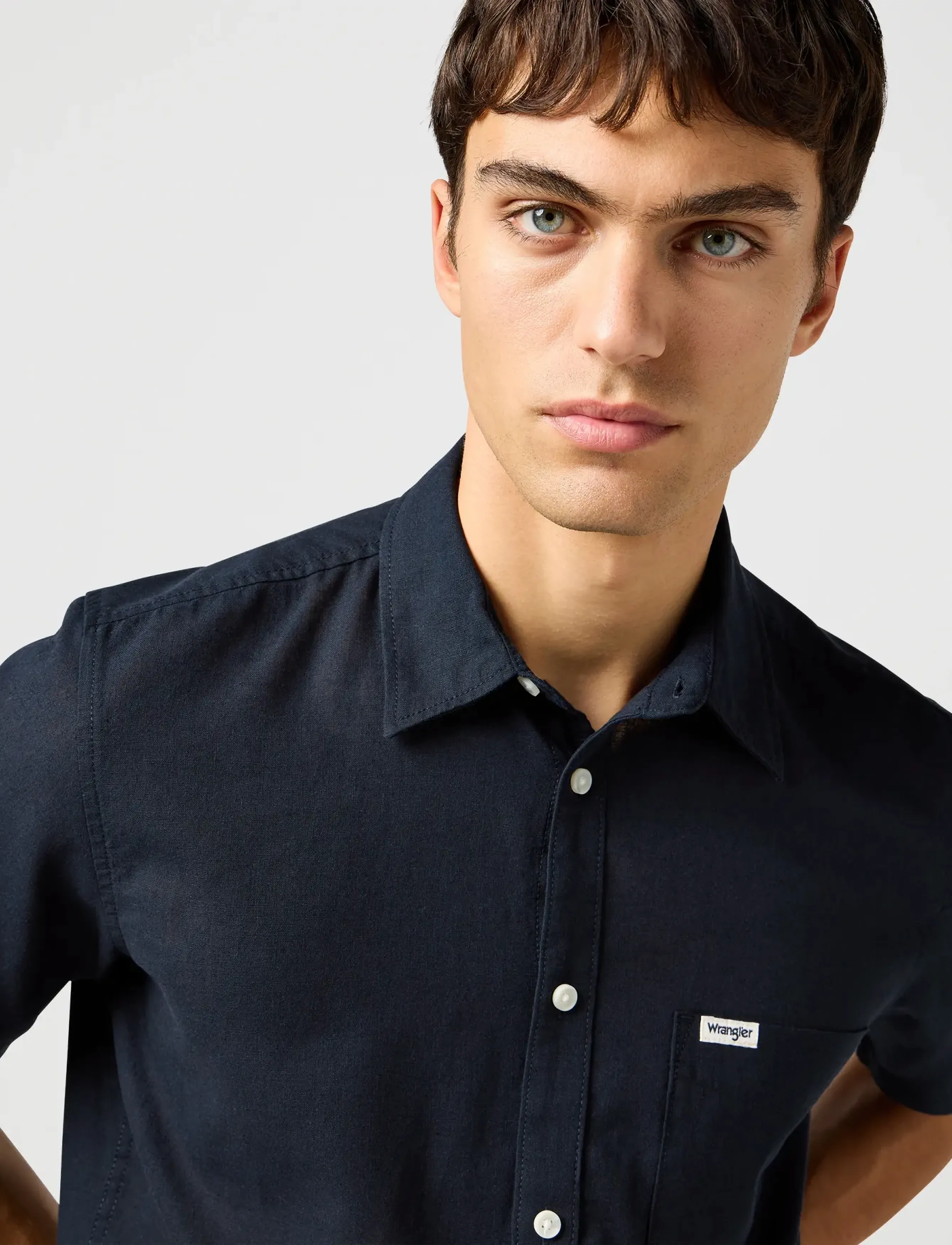 WRANGLER Ss 1 Pkt Shirt kortärmade skjortor herr – bild 5