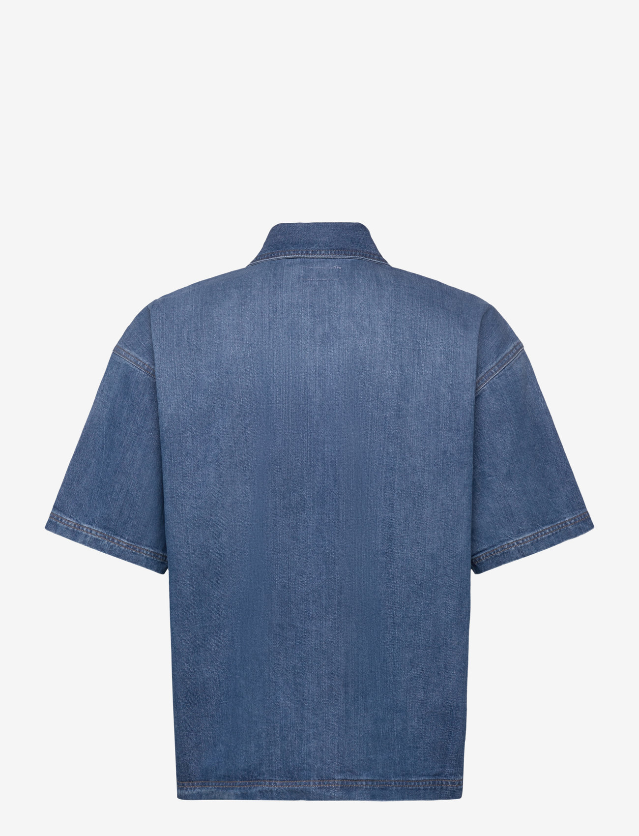 Wrangler - Ss Cj Overshirt - gifts below 15000kr - mid wash - 1