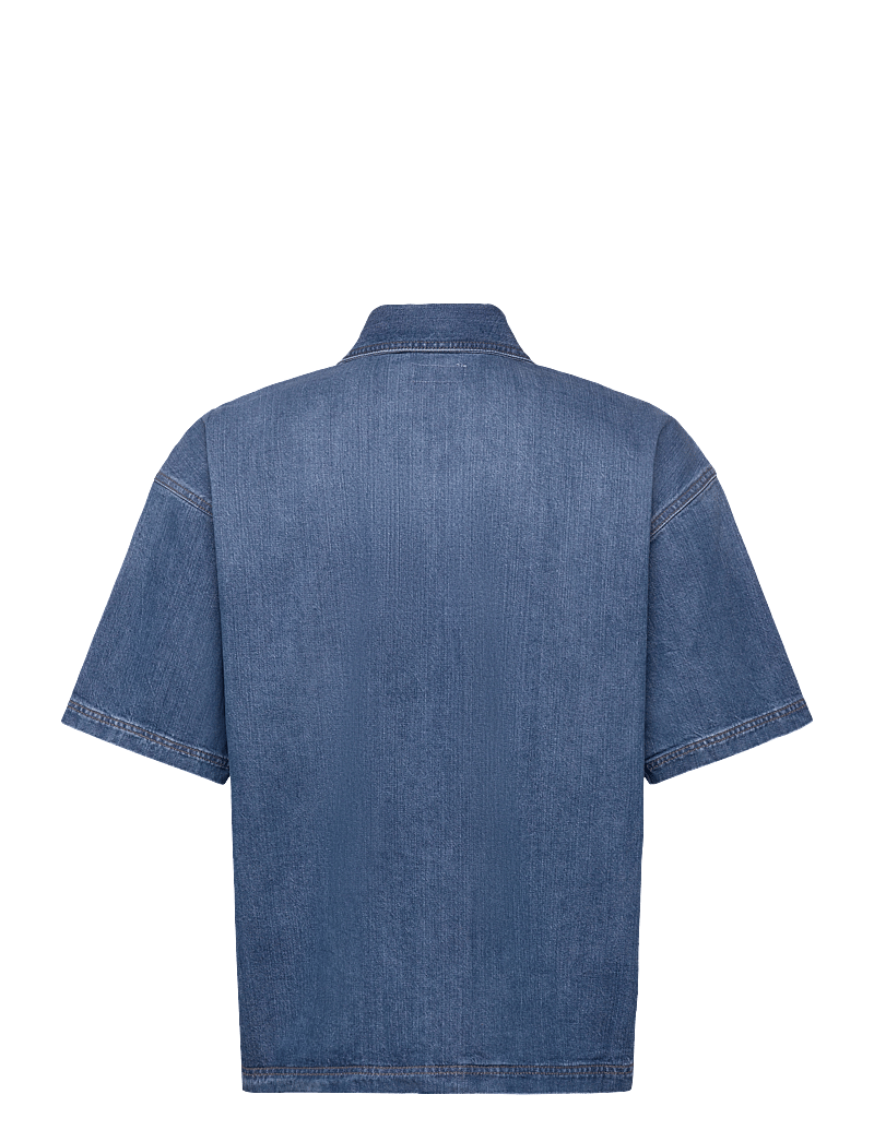 Wrangler - Ss Cj Overshirt - jeanshemden - mid wash - 2