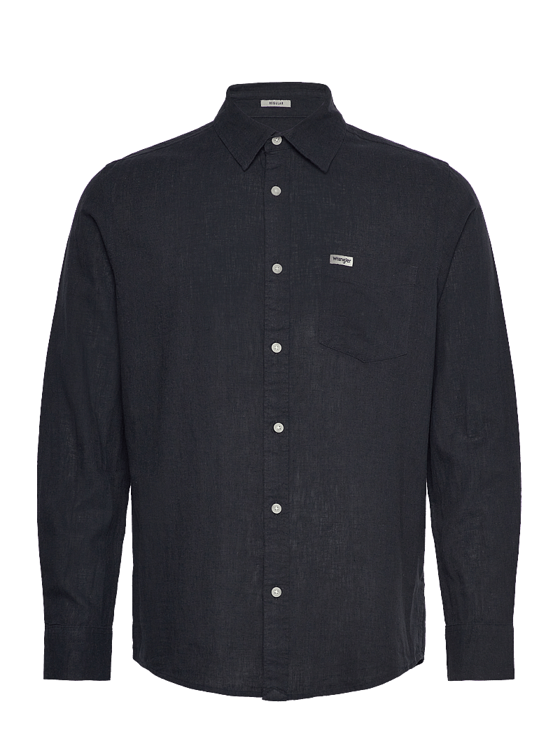 Wrangler - 1 Pkt Shirt - linased särgid - dark navy - 1