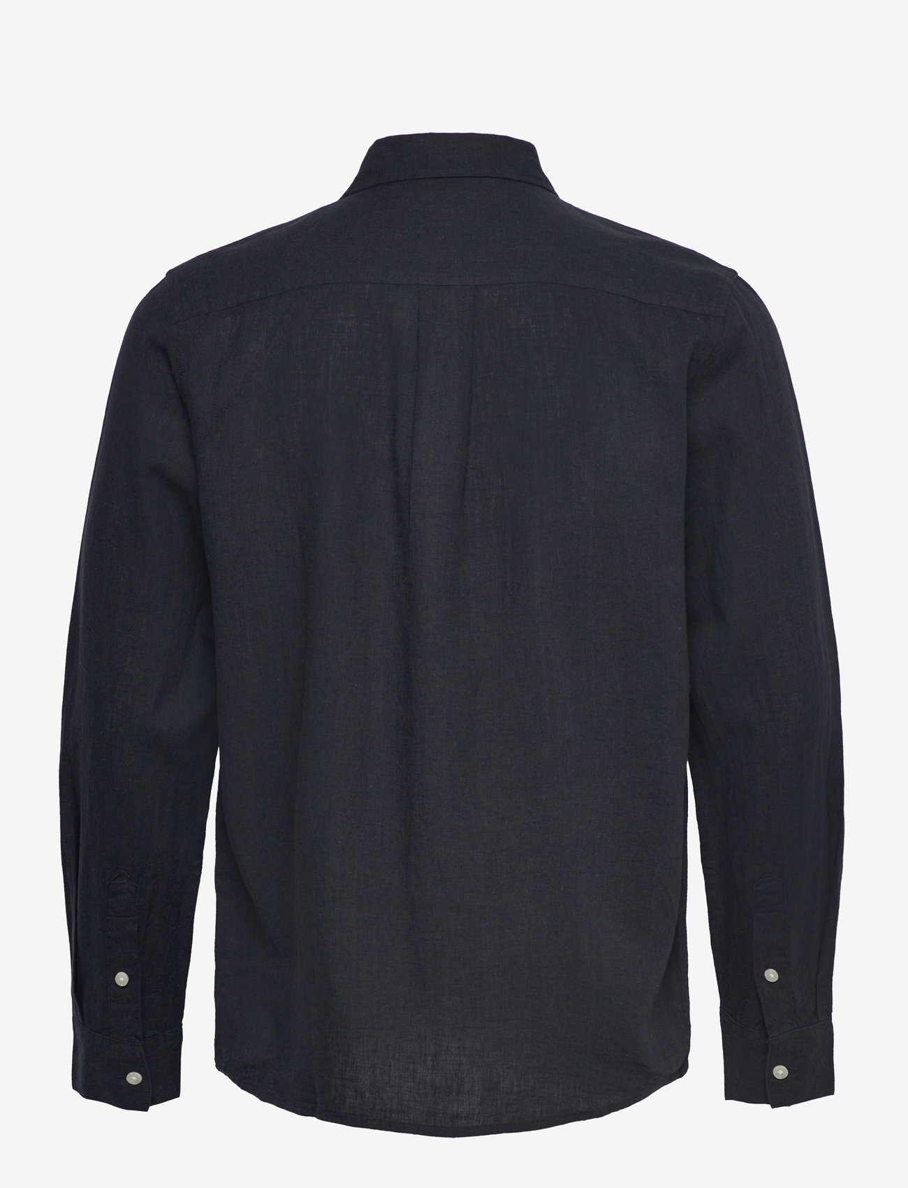 Wrangler - 1 Pkt Shirt - linen shirts - dark navy - 2