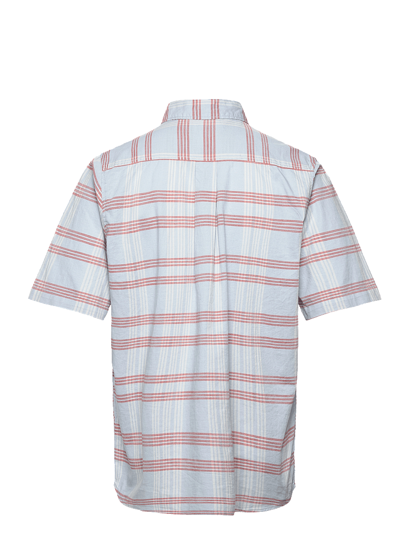 Wrangler - Ss 1 Pkt Shirt - kurzarmhemden - niagara mist - 2