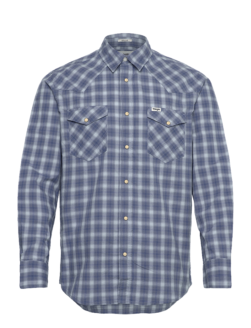 Wrangler - Western Shirt - karierte hemden - blue - 1