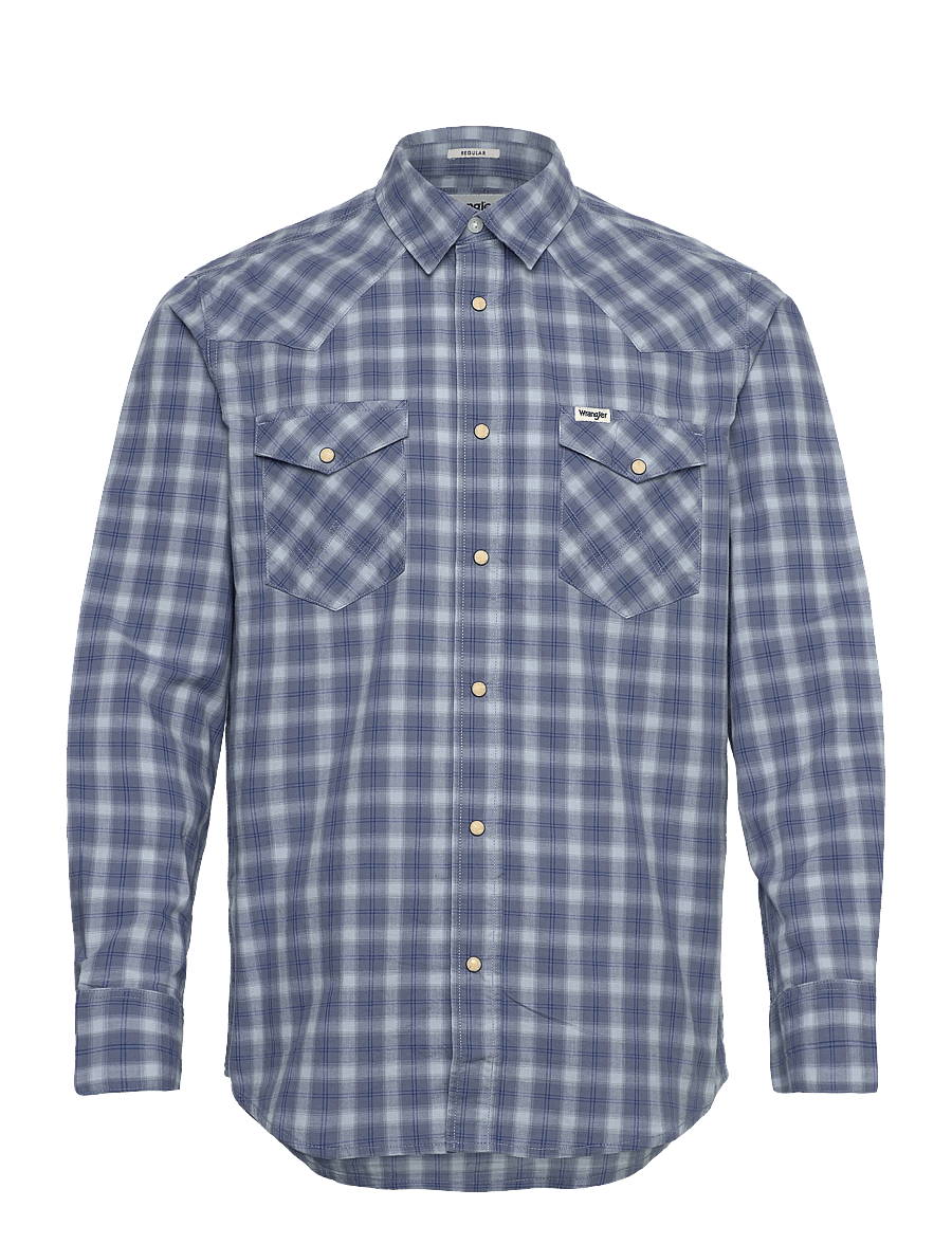 Wrangler - Western Shirt - blue - 1