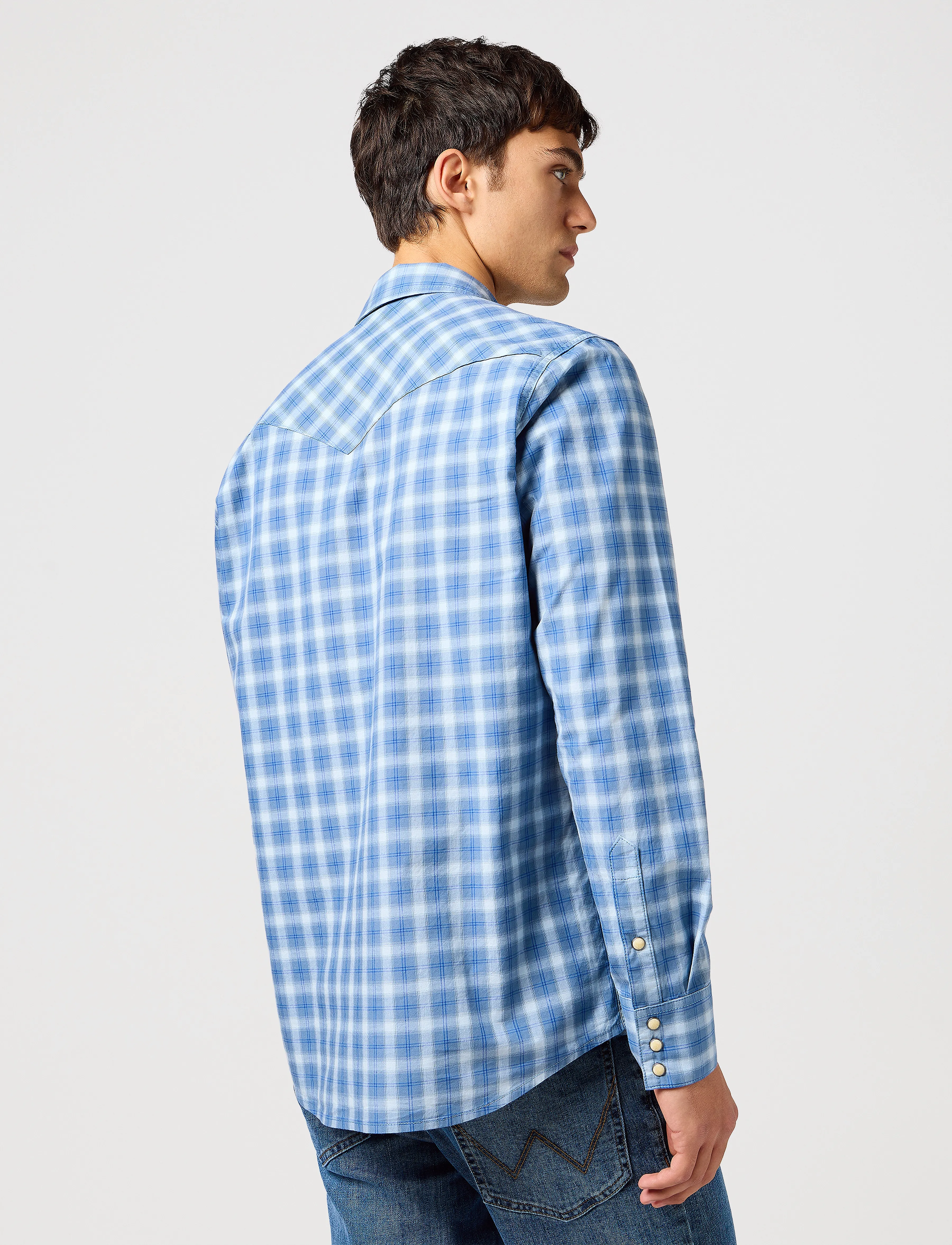 Wrangler - Western Shirt - blue - 3