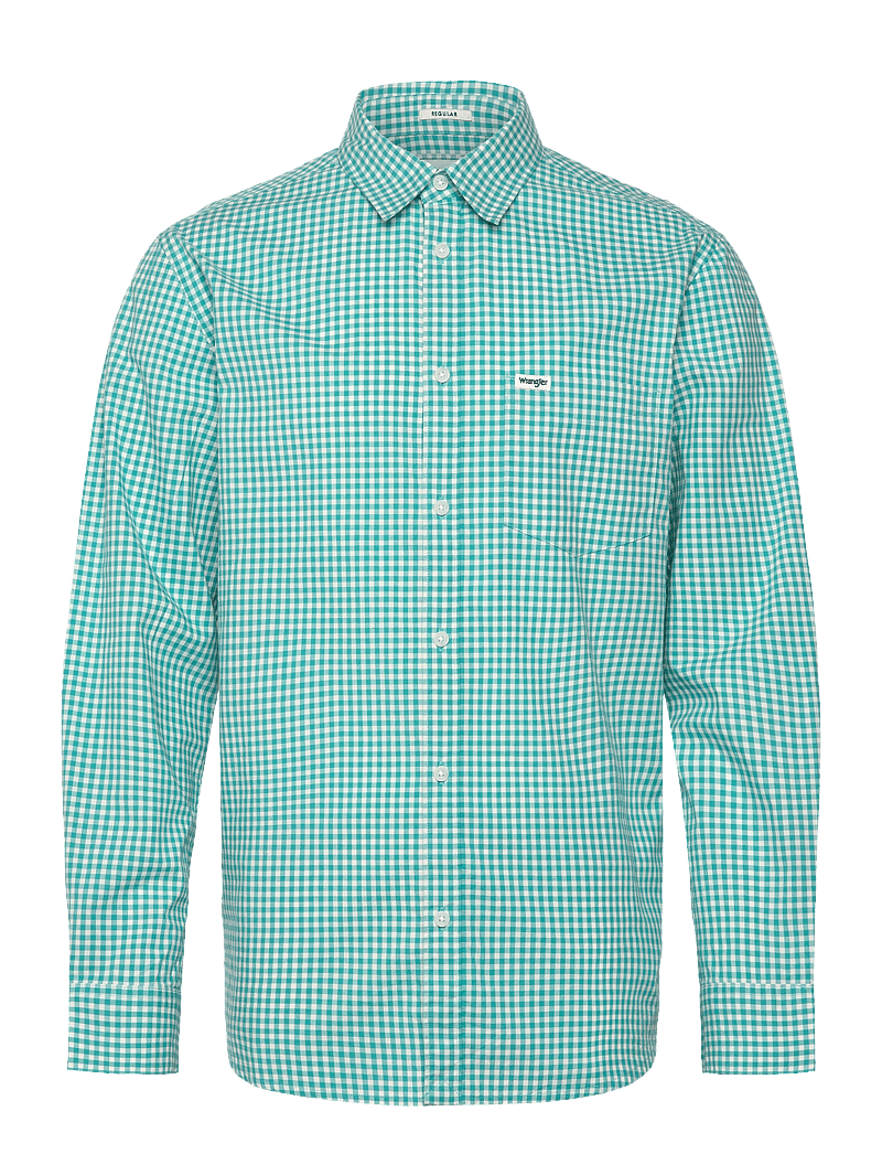 Wrangler - 1 Pkt Shirt - hørskjorter - latigo bay - 1