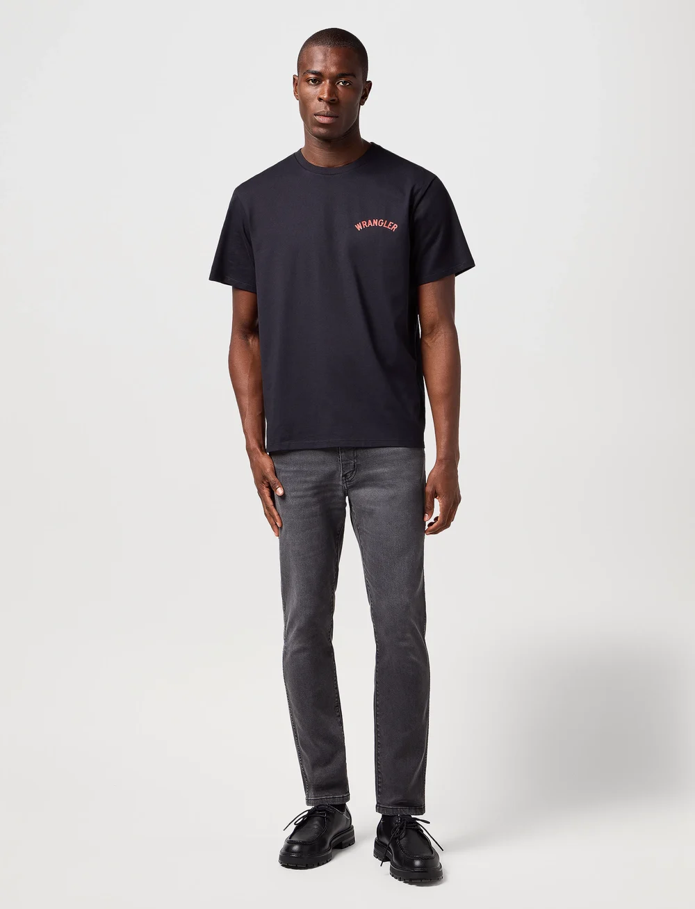 Wrangler - Graphic Tee - lühikeste varrukatega t-särgid - black - 2