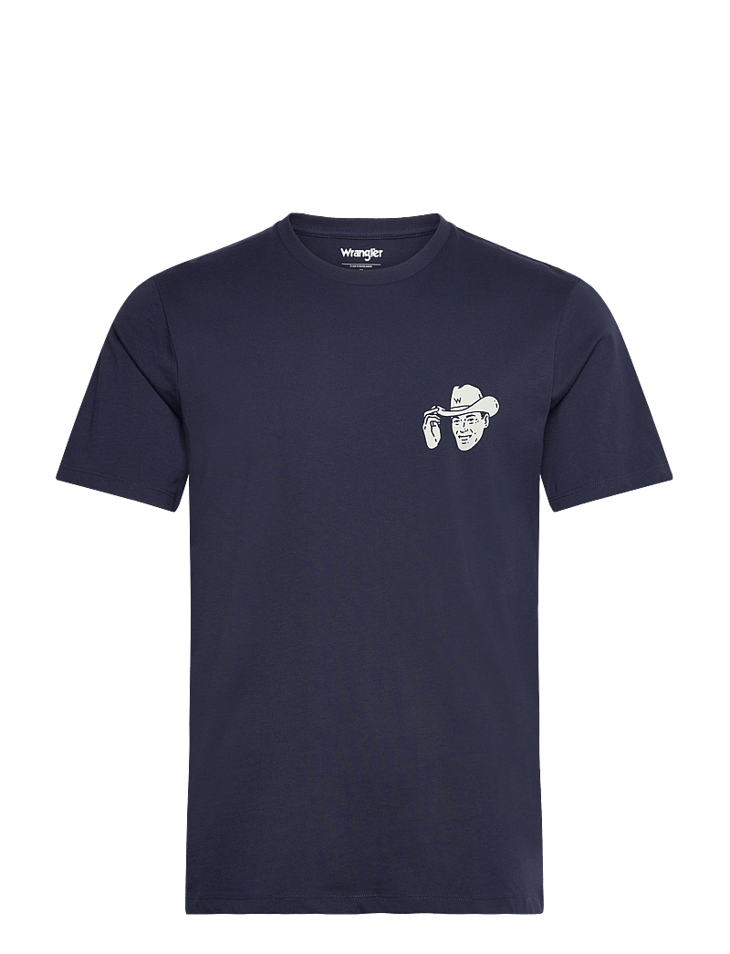 Wrangler - Small Graphic Tee - navy - 1