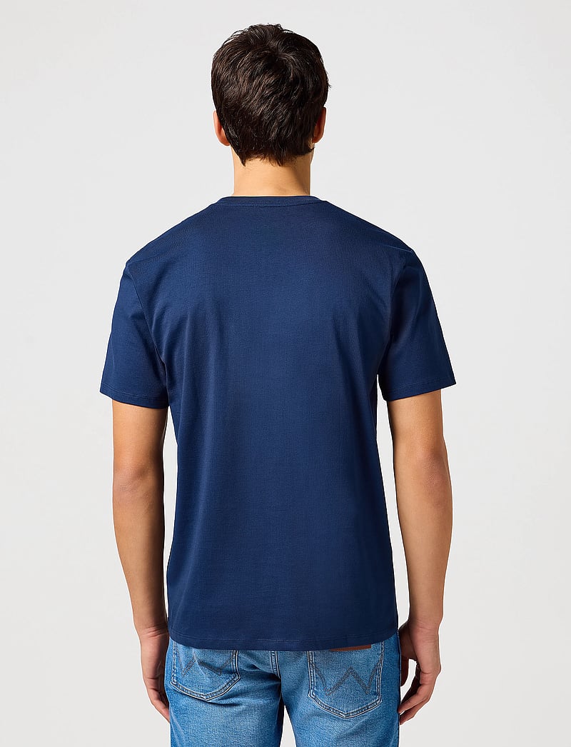 Wrangler - Small Graphic Tee - navy - 3