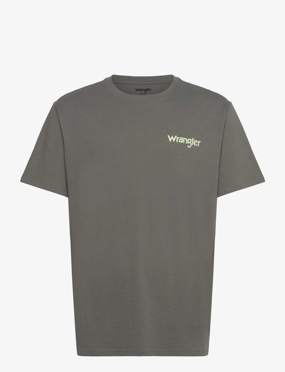 Wrangler - Graphic Tee - kurzärmelig - pewter - 1