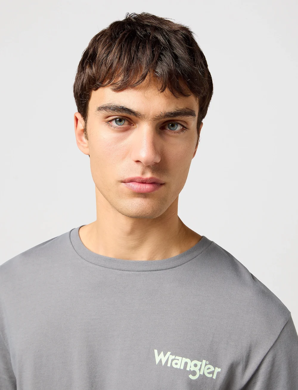 Wrangler - Graphic Tee - kurzärmelig - pewter - 3