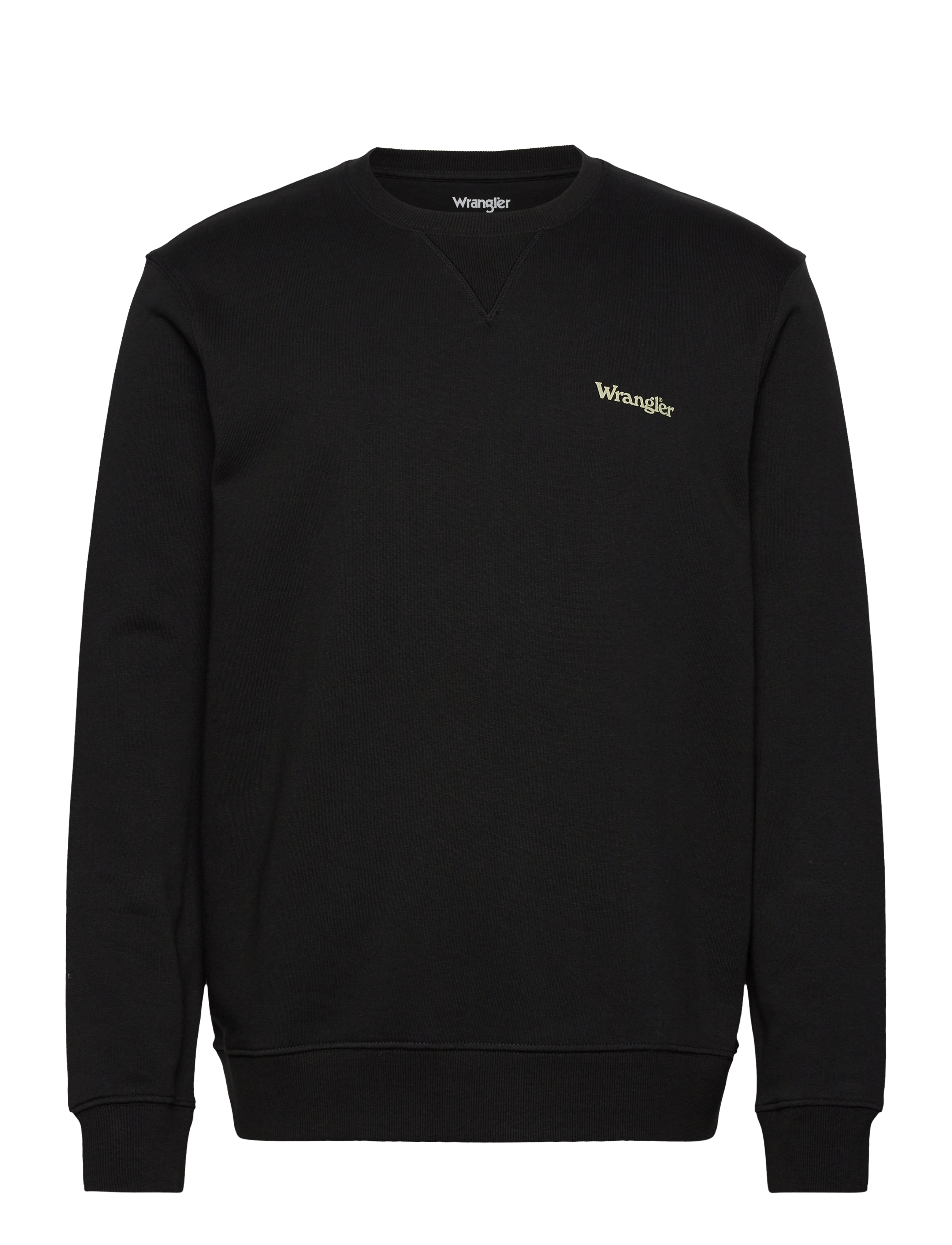 WRANGLER Klein Logo Crew Schwarz - S - Herren