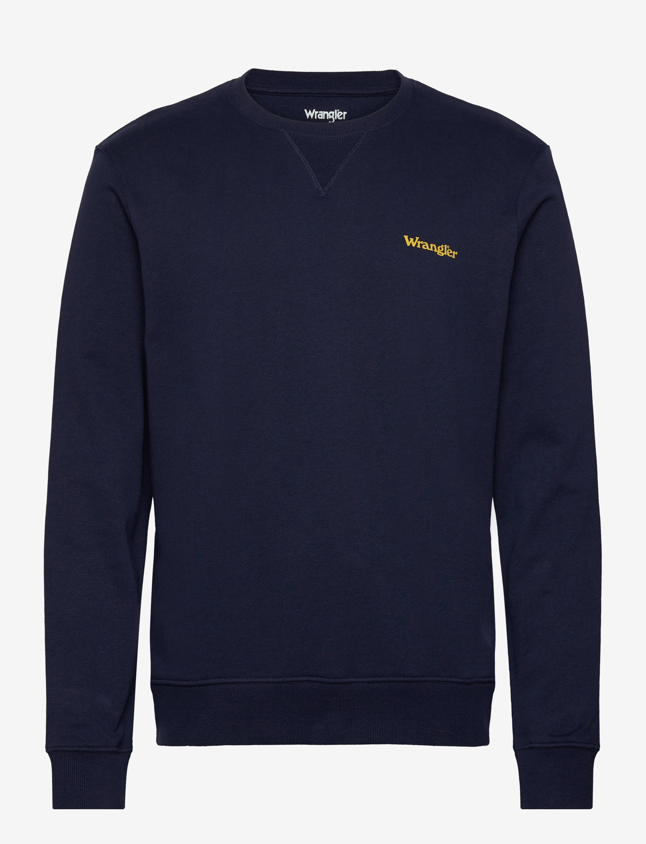Wrangler - Small Logo Crew - sweatshirts - navy - 0
