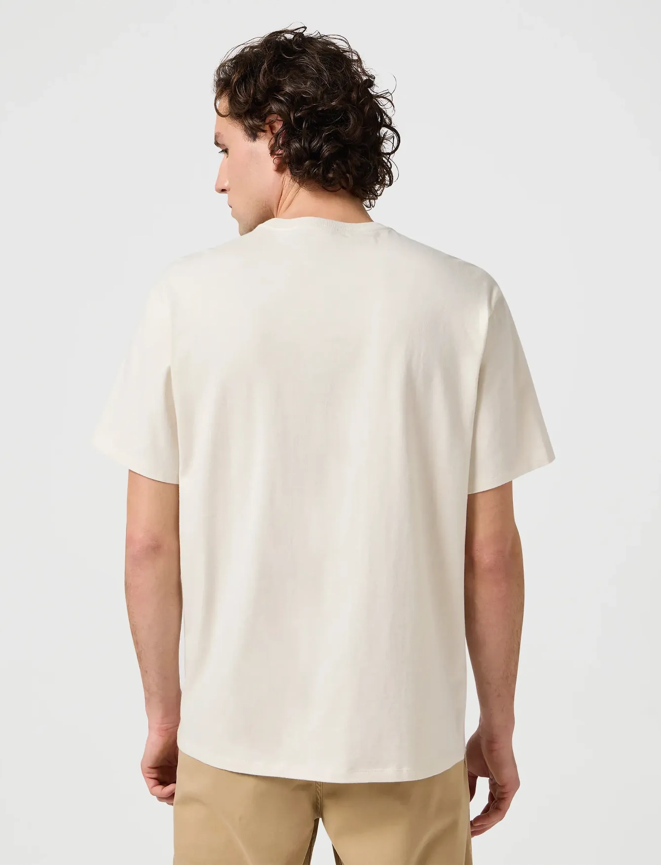 Wrangler - Small Graphic Tee - madalaimad hinnad - vintage white - 3