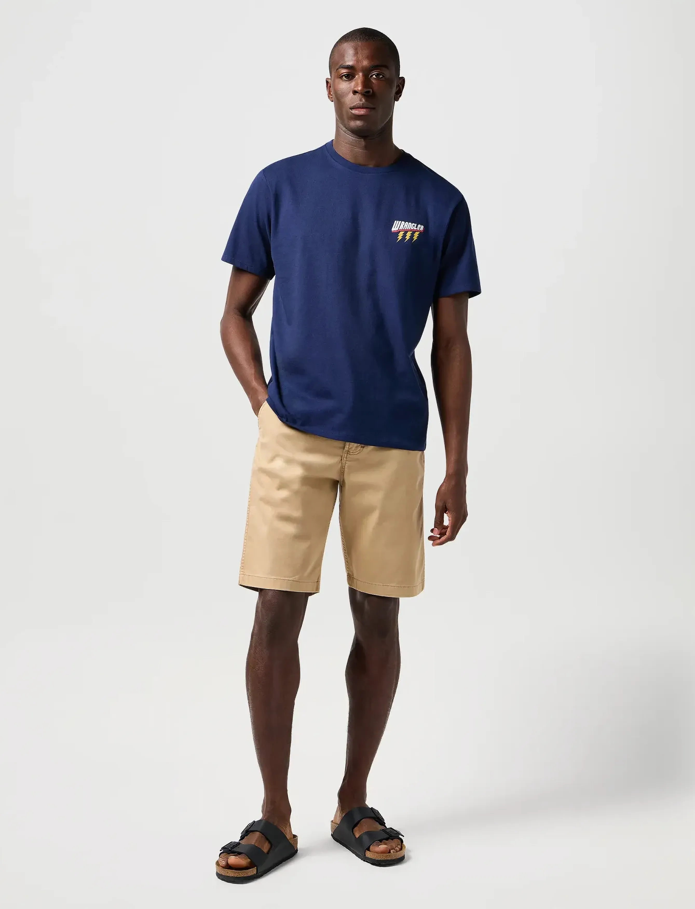 Wrangler - Small Graphic Tee - die niedrigsten preise - navy - 4