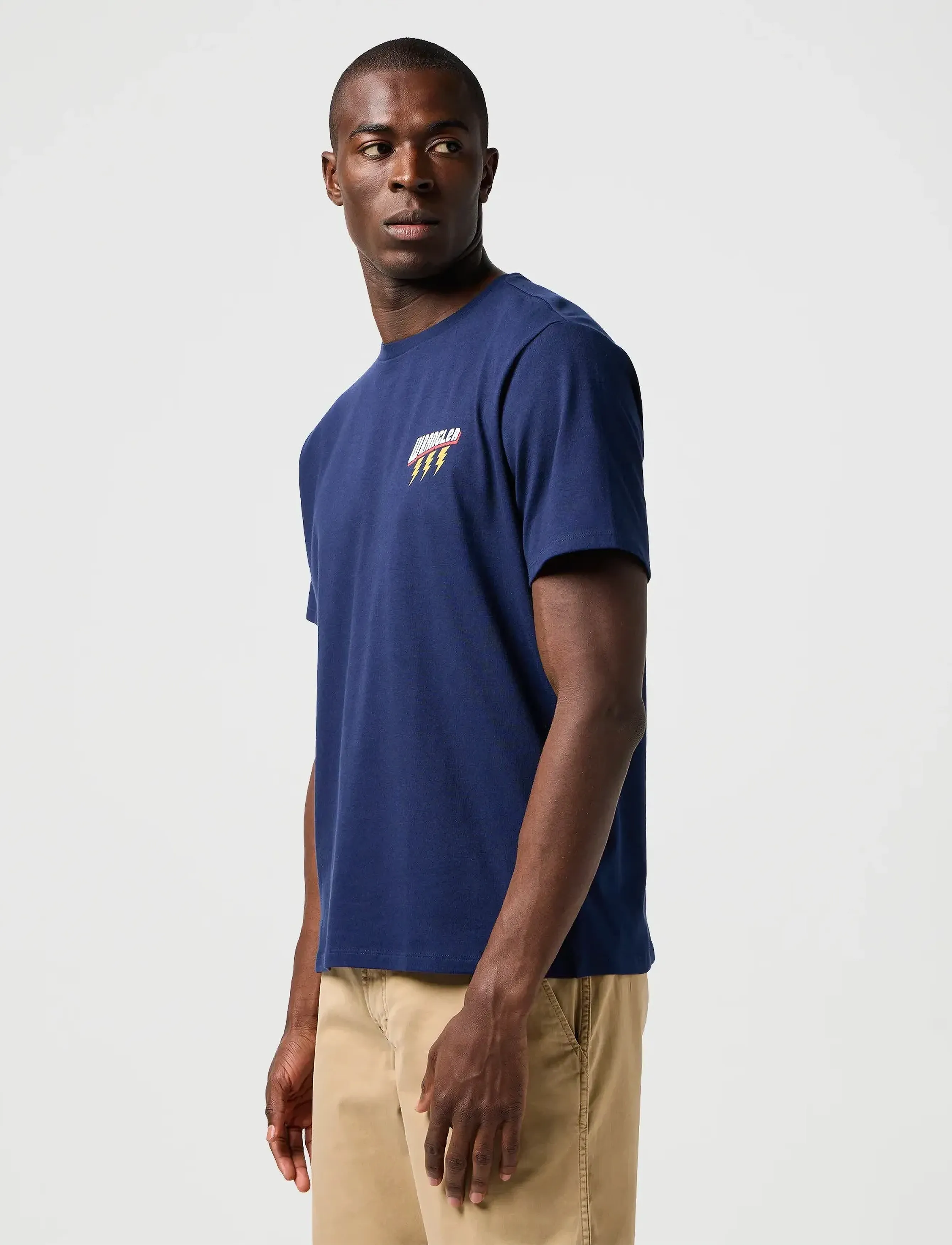 Wrangler - Small Graphic Tee - die niedrigsten preise - navy - 5