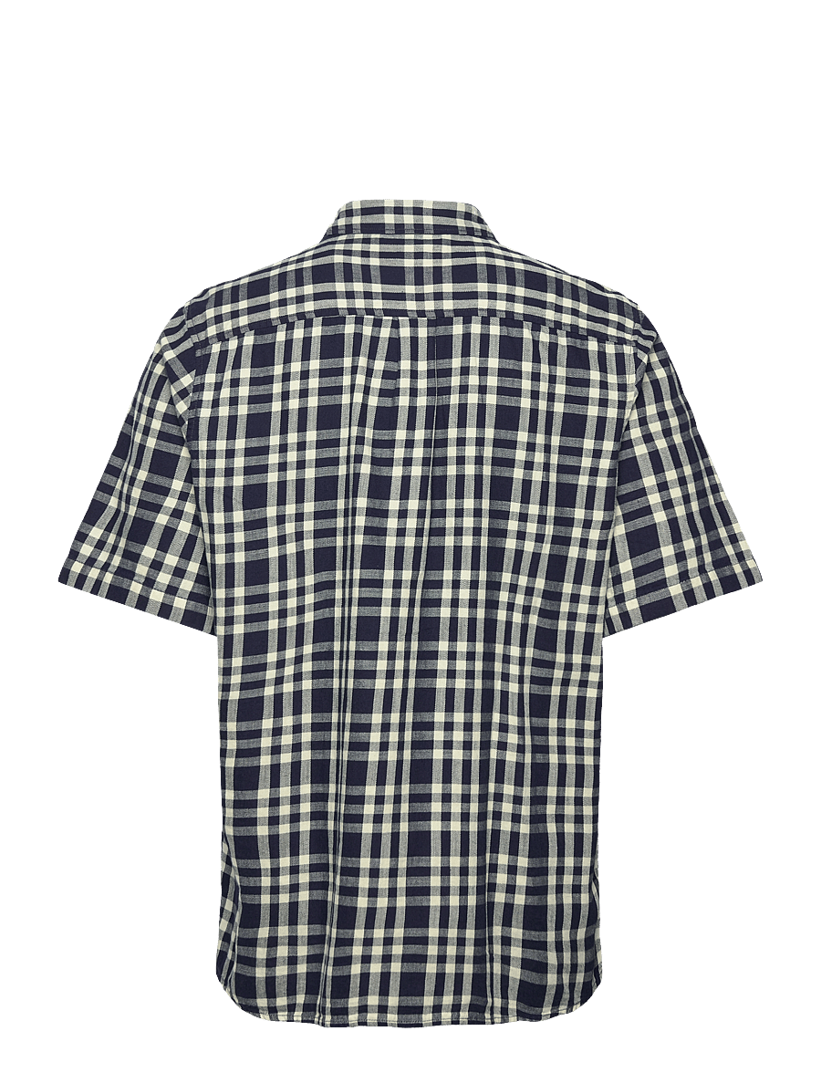 Wrangler - Ss 1 Pkt Shirt - oberteile & t-shirts - crepe indigo - 2