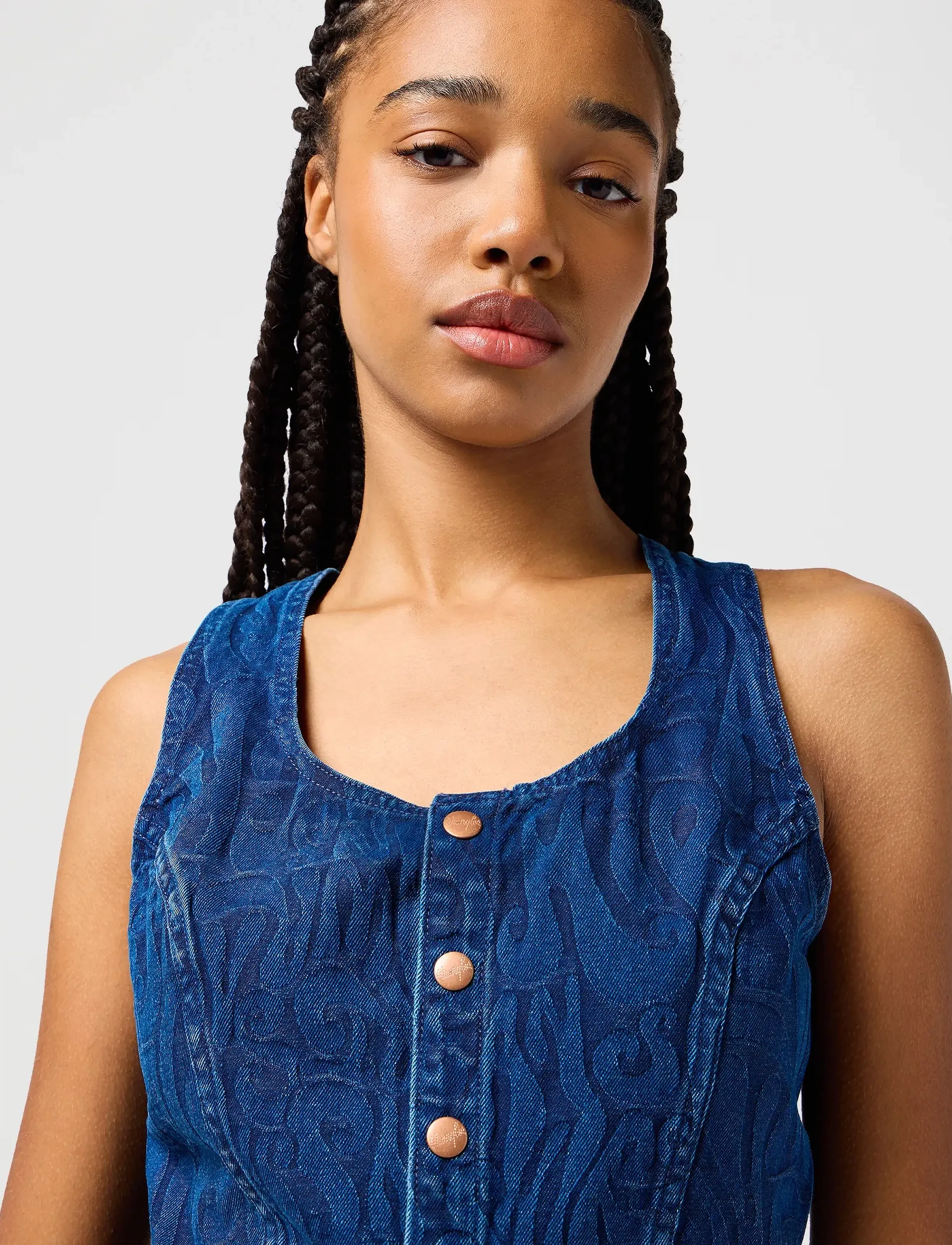 Wrangler - THE SHIRT - teksavestid - groovy jaquard - 5