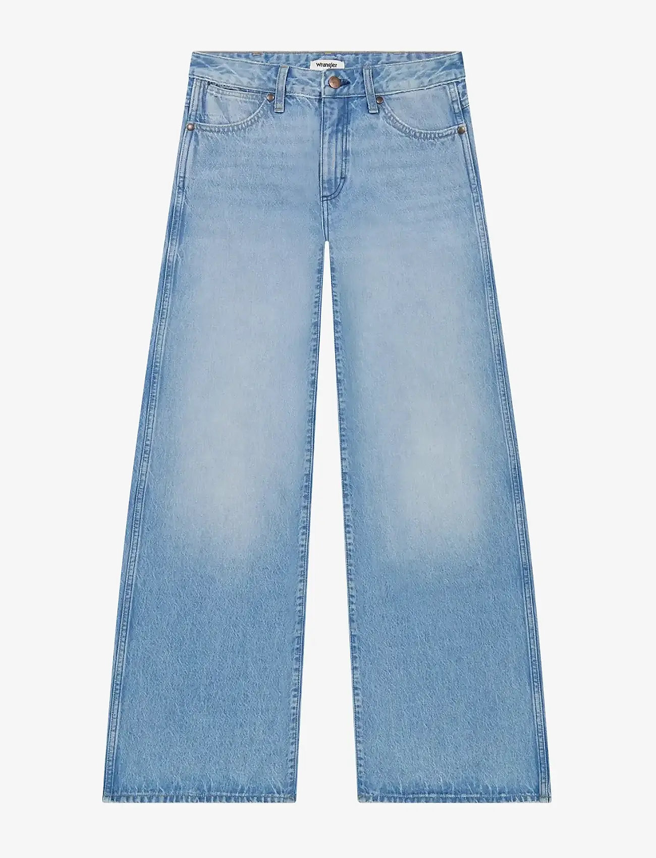 Wrangler - WORLD WIDE - brede jeans - rocky wash - 1