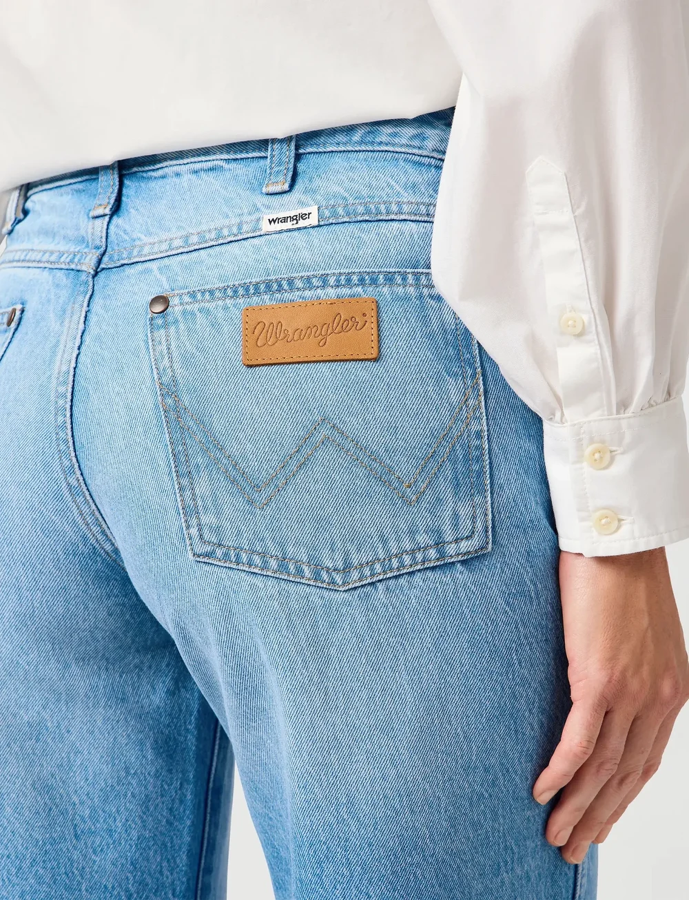 Wrangler - WORLD WIDE - brede jeans - rocky wash - 5