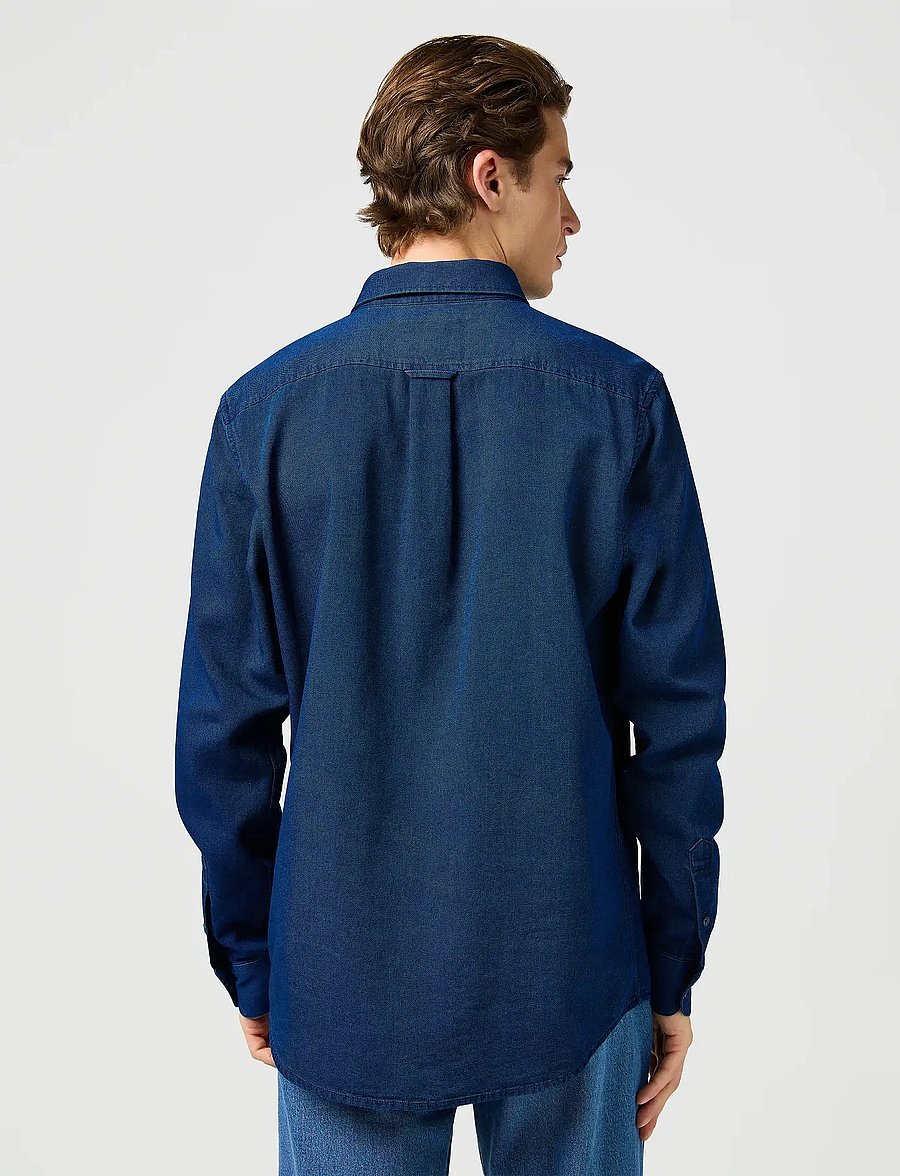 Wrangler - OXFORD SHIRT - oxford skjorter - indigo oxford - 3