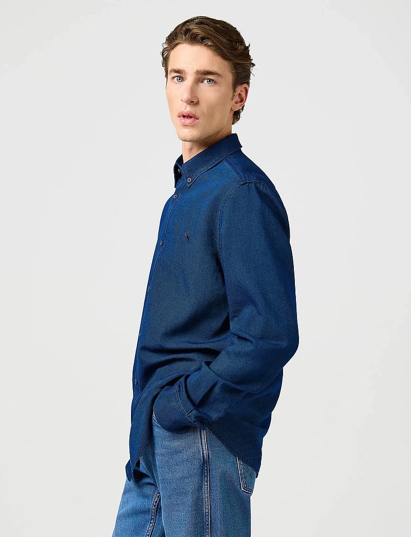 Wrangler Oxford Shirt Maglietta Uomo Wrangler Oxford Shirt Maglietta Uomo