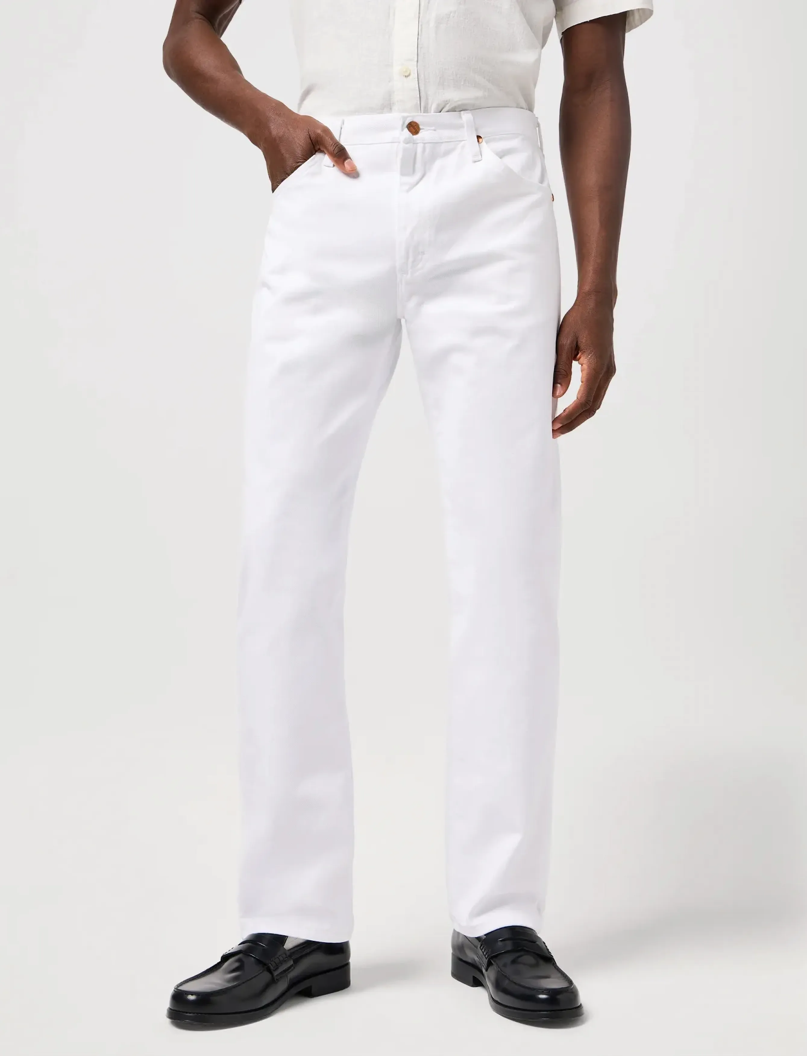Wrangler 13MWZ - Teksad - WHITE / white