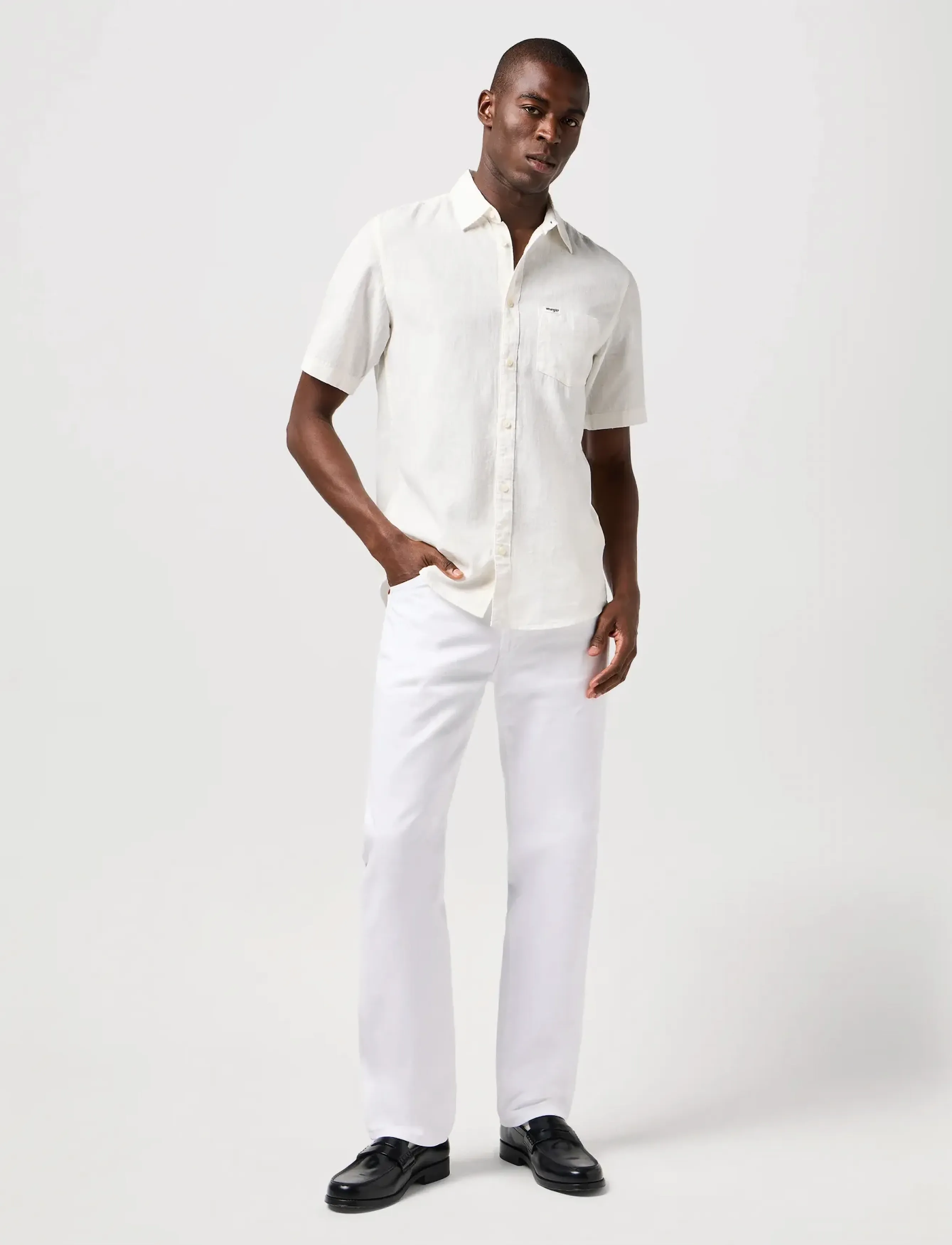 Wrangler - 13MWZ - bukser & jeans - white - 4