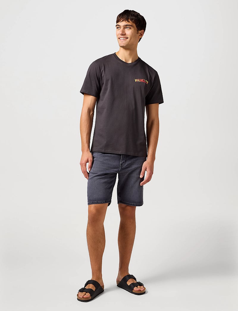 Wrangler - Texas Shorts - lühikesed teksapüksid - dusk - 4