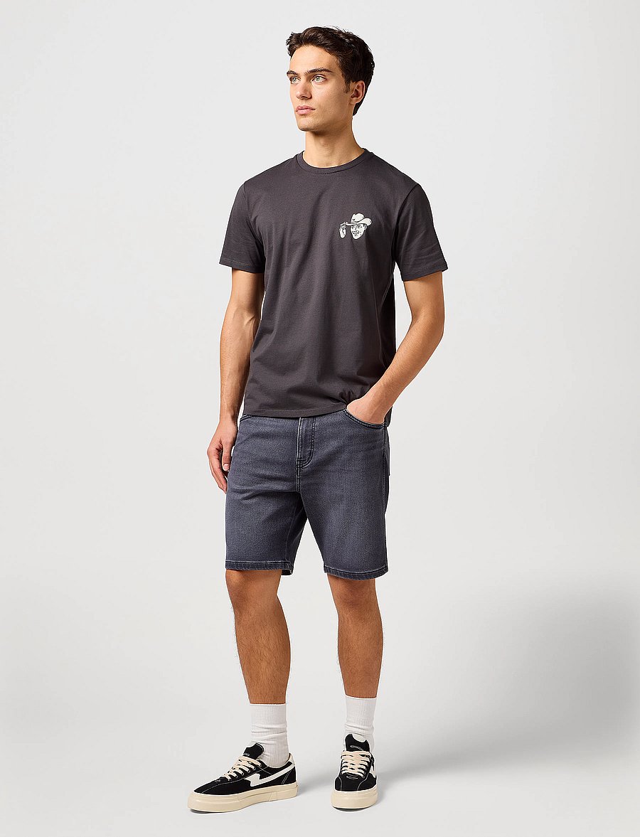 Wrangler - Frontier Short - lühikesed teksapüksid - dusk - 4