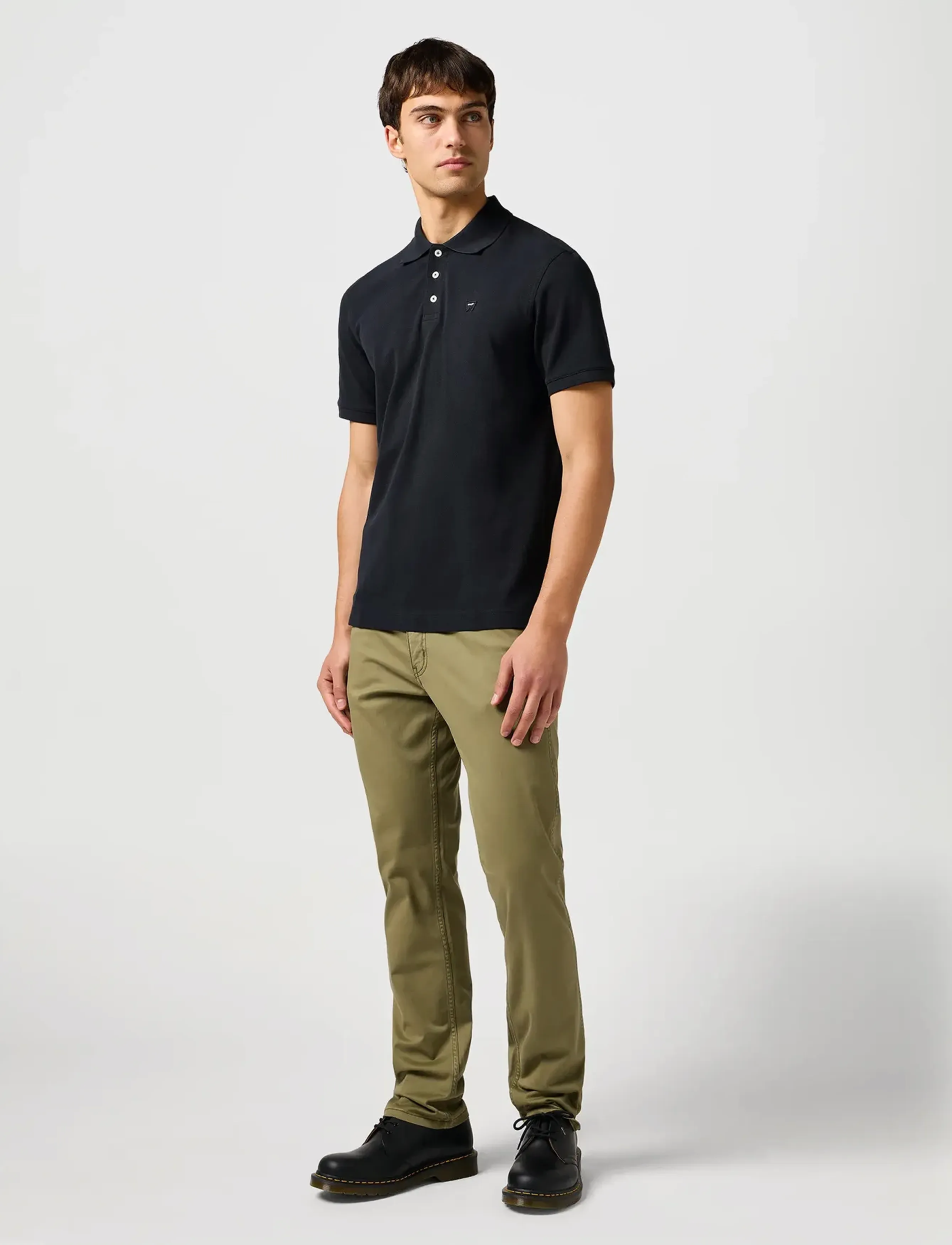 Wrangler - POLO SHIRT - die niedrigsten preise - black - 4