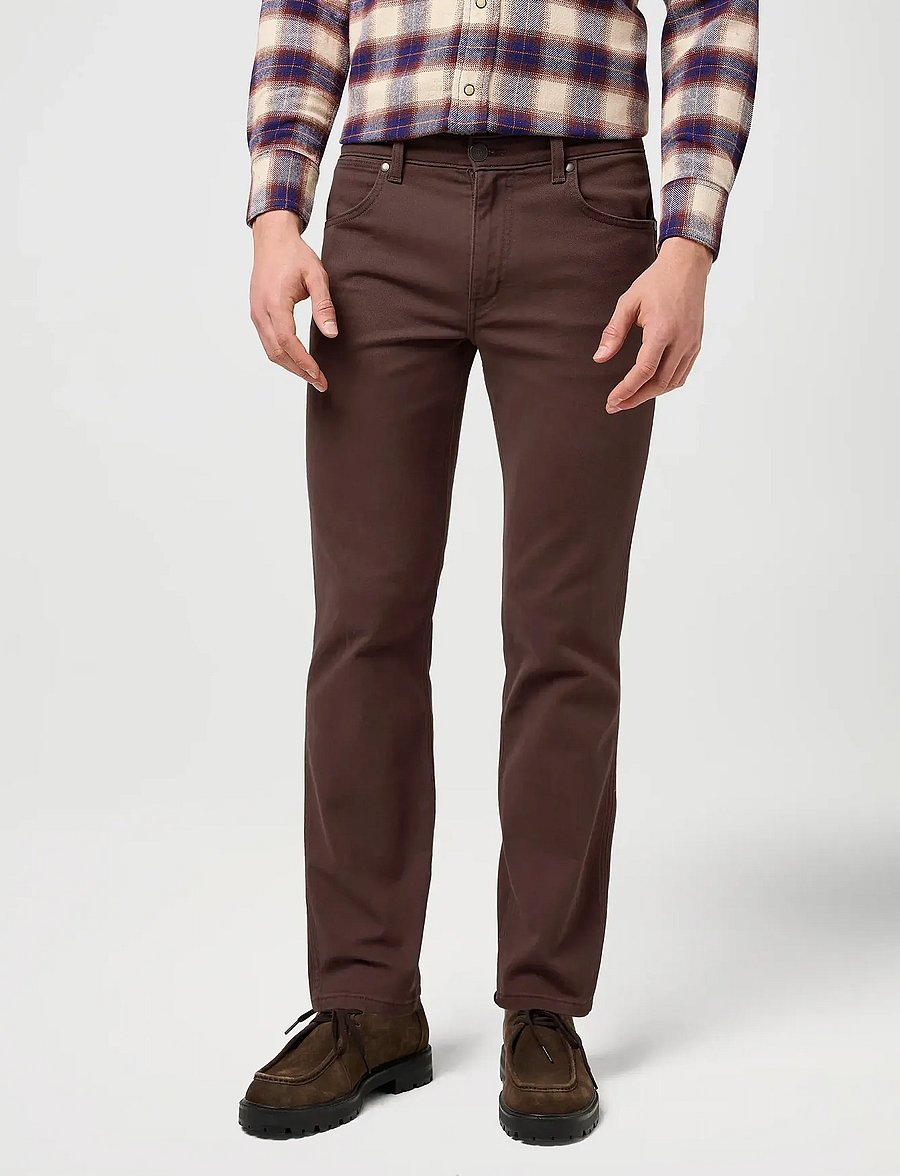 Wrangler - GREENSBORO - slim jeans - mahogany - 0