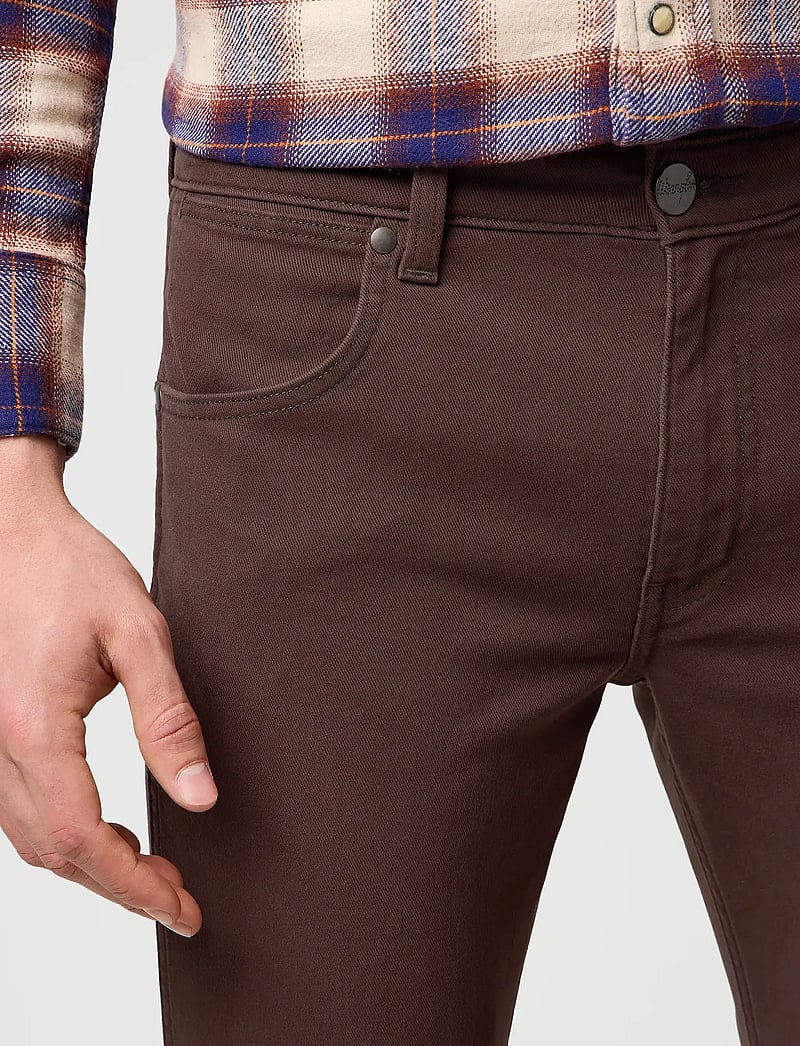 Wrangler - GREENSBORO - slim fit jeans - mahogany - 5