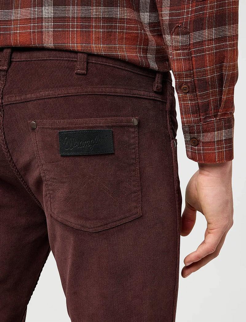 Wrangler - GREENSBORO - slim jeans - mahogany - 5