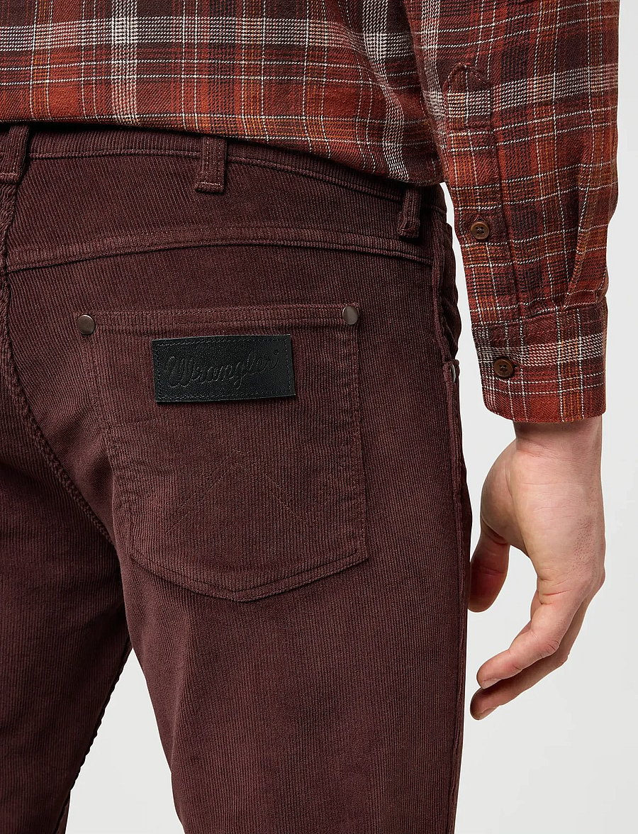 Wrangler - GREENSBORO - slim jeans - mahogany - 5