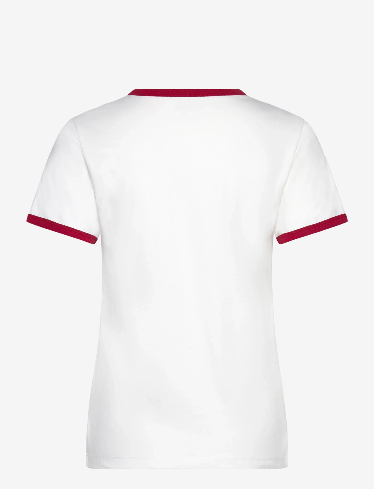 Wrangler - RINGER TEE - sügisesed riided - worn white - 1