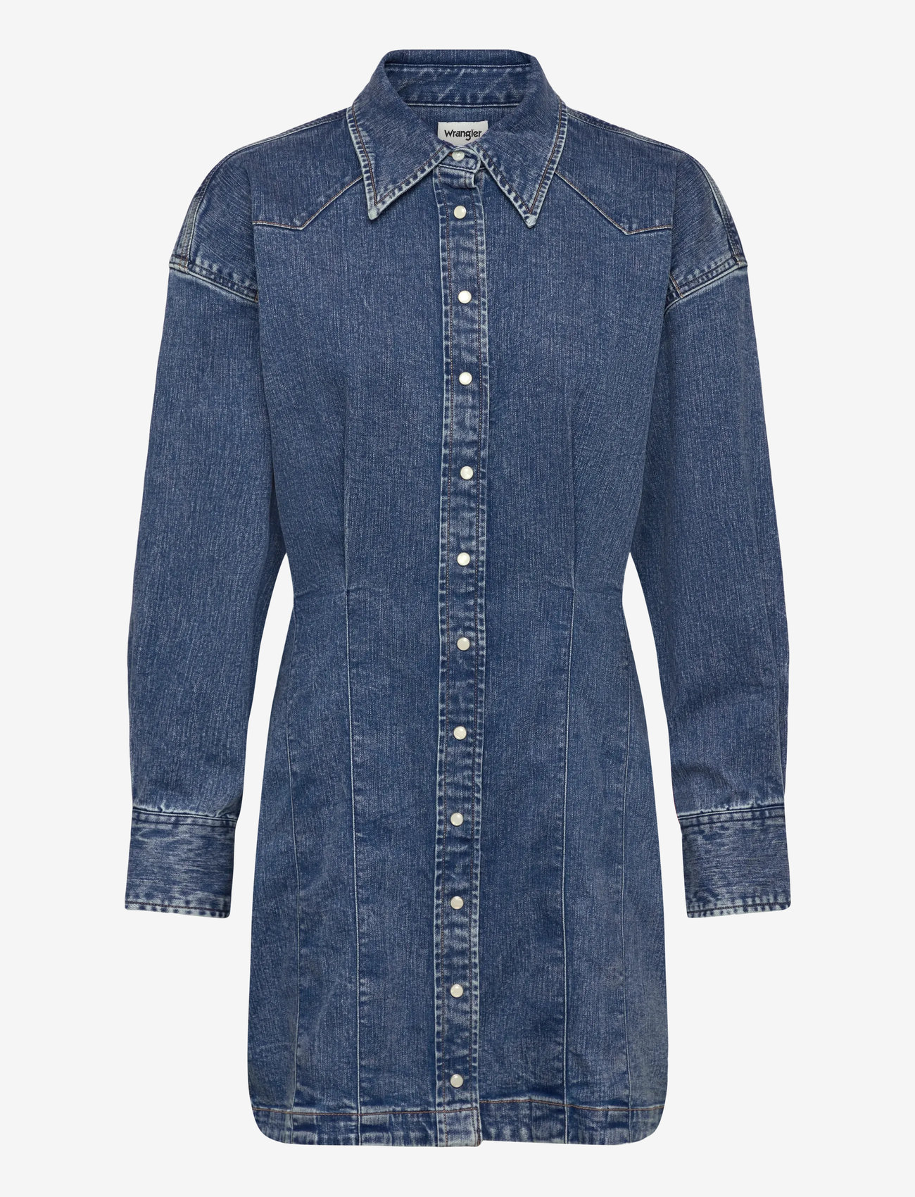 Wrangler - DARTED SKIRT DRESS - jeanskleider - sapphire trace - 1