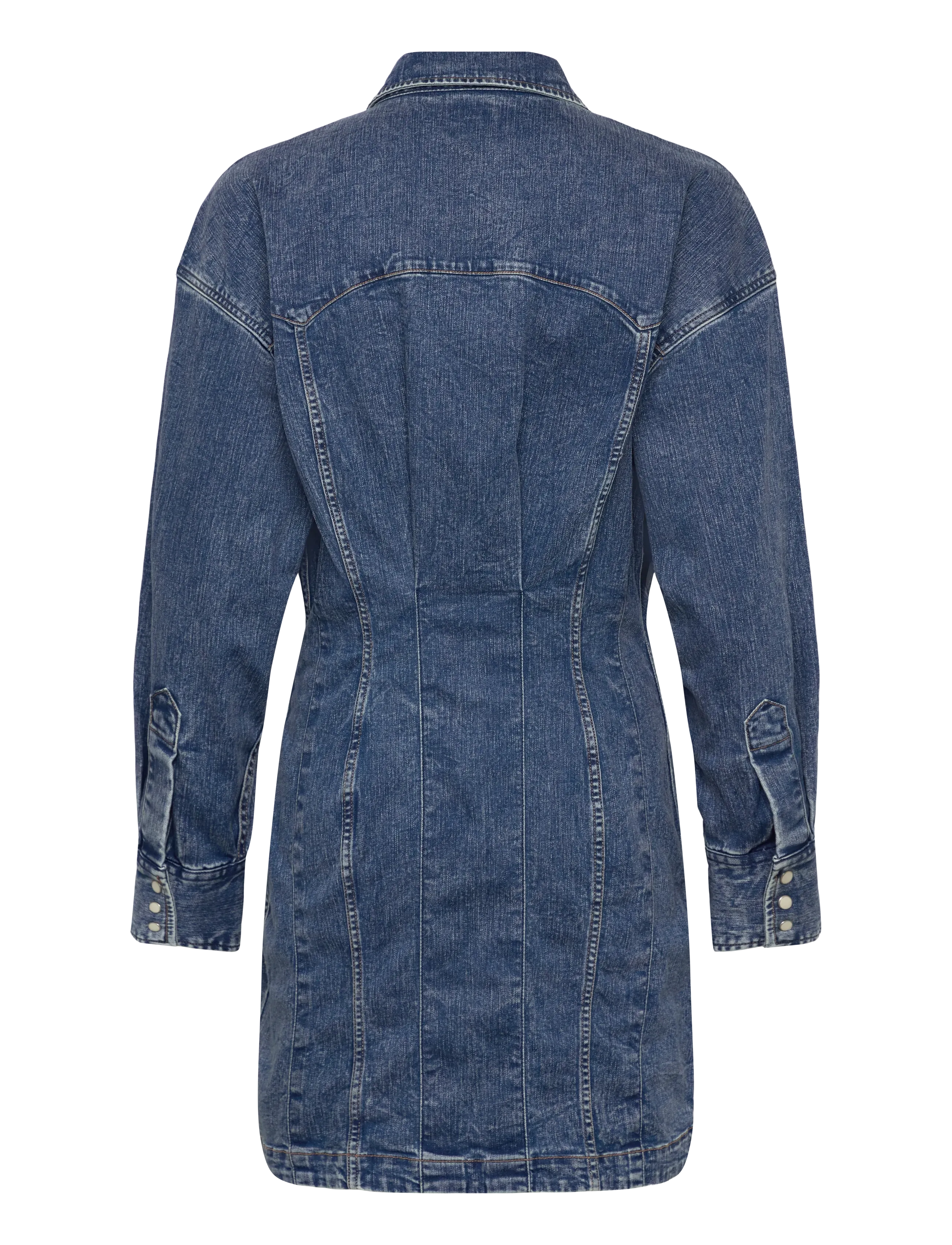 Wrangler - DARTED SKIRT DRESS - robes en jeans - sapphire trace - 2