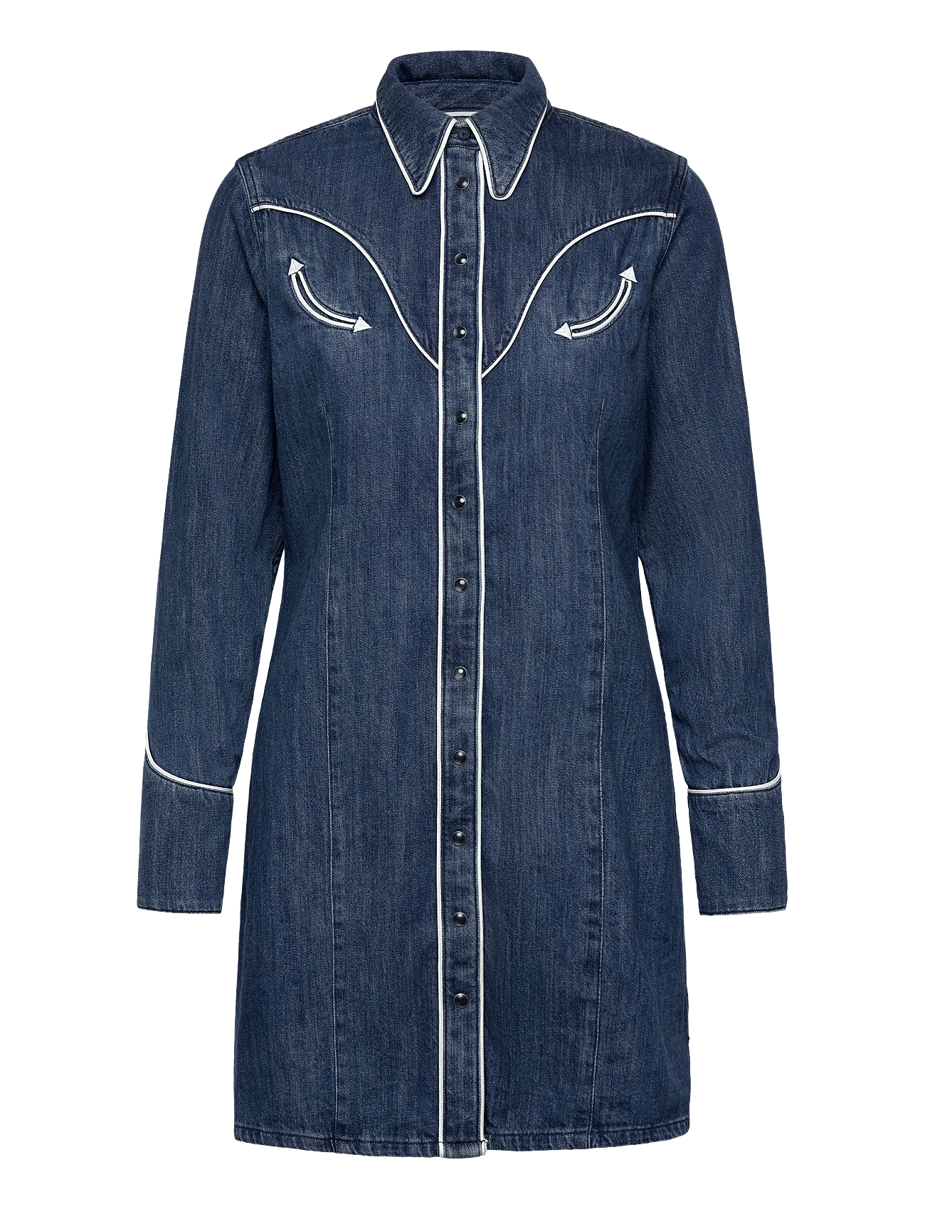 Wrangler - Piped Shirt Dress -