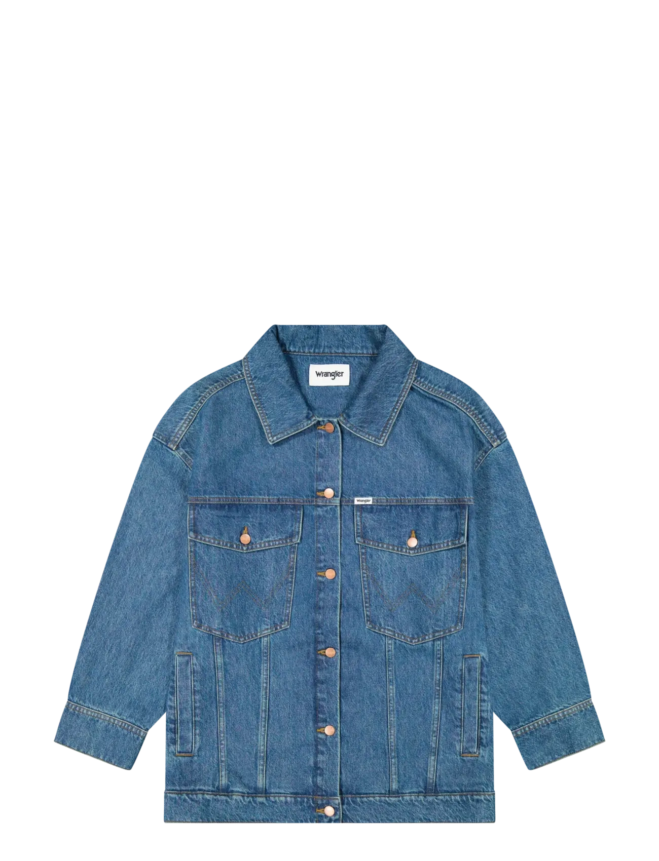 WRANGLER Mega Trucker Blau - XS - Damen