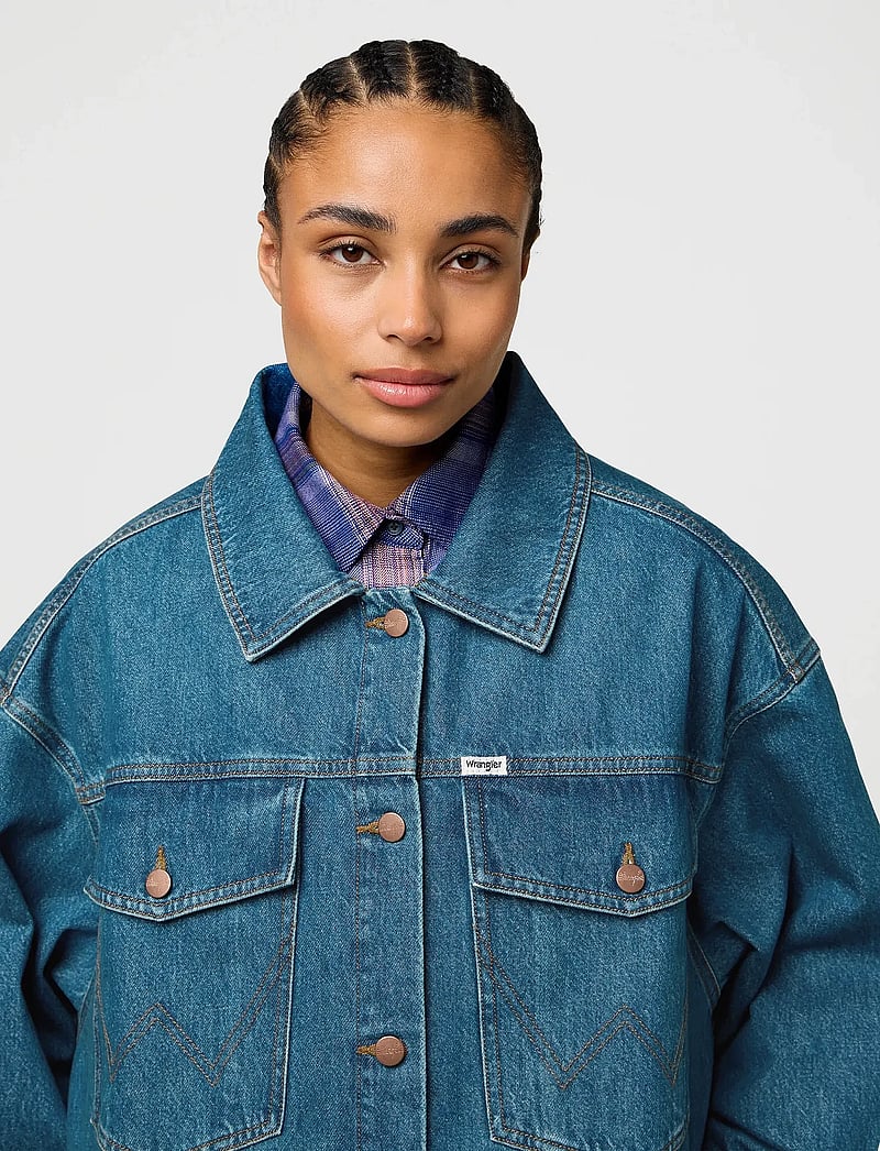 Wrangler - MEGA TRUCKER - frühlingsjacken - ace - 5