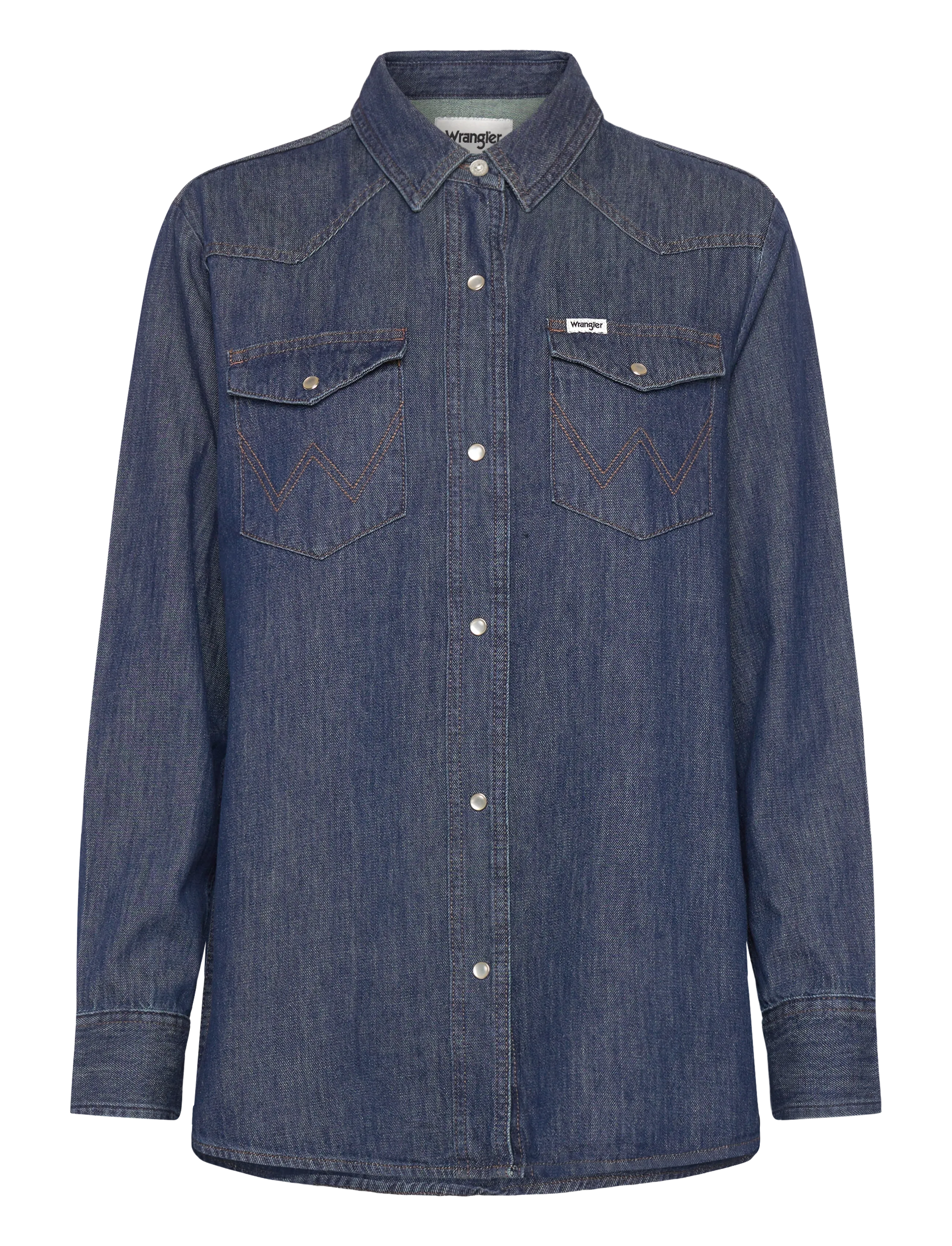 Wrangler HERITAGE SHIRT - Denim shirts - ICON / navy