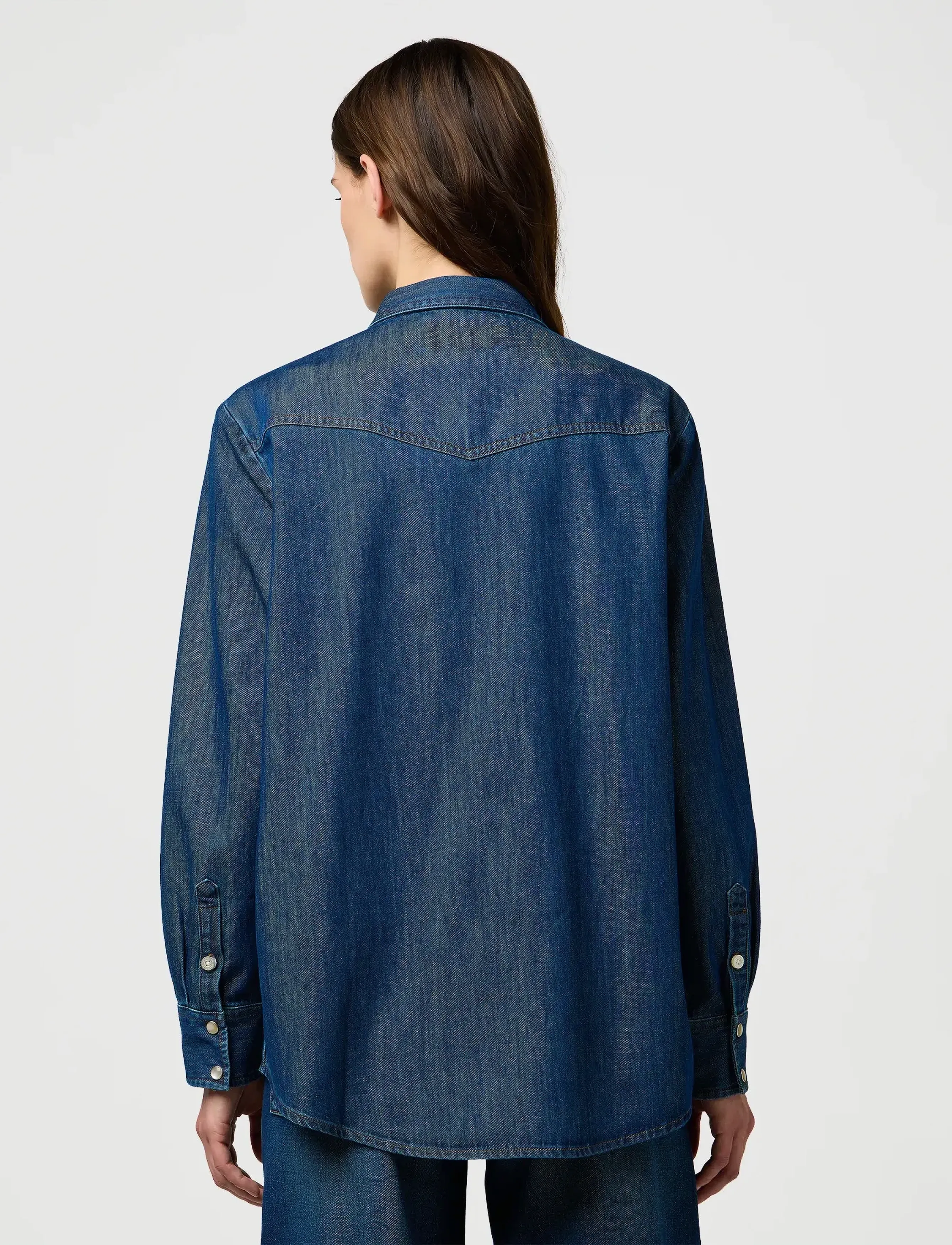 Wrangler - HERITAGE SHIRT - teksasärgid - icon - 3