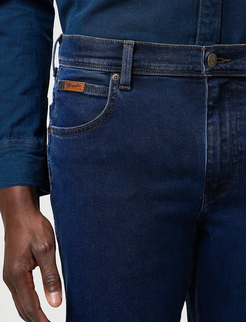 Wrangler - TEXAS - slim fit jeans - rustic navy - 5