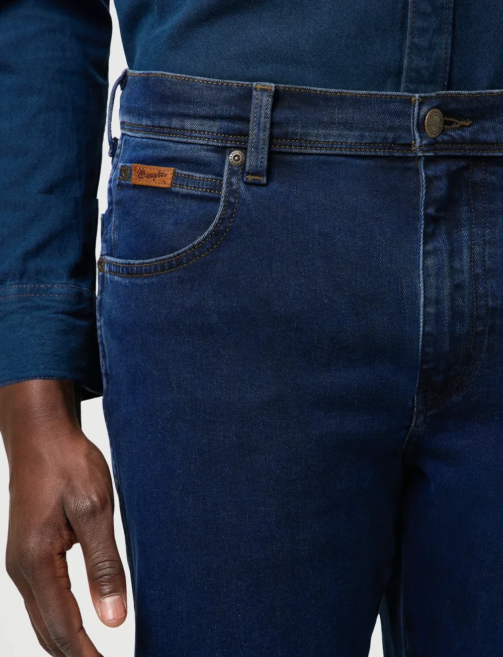 Wrangler - TEXAS - slim jeans - rustic navy - 5